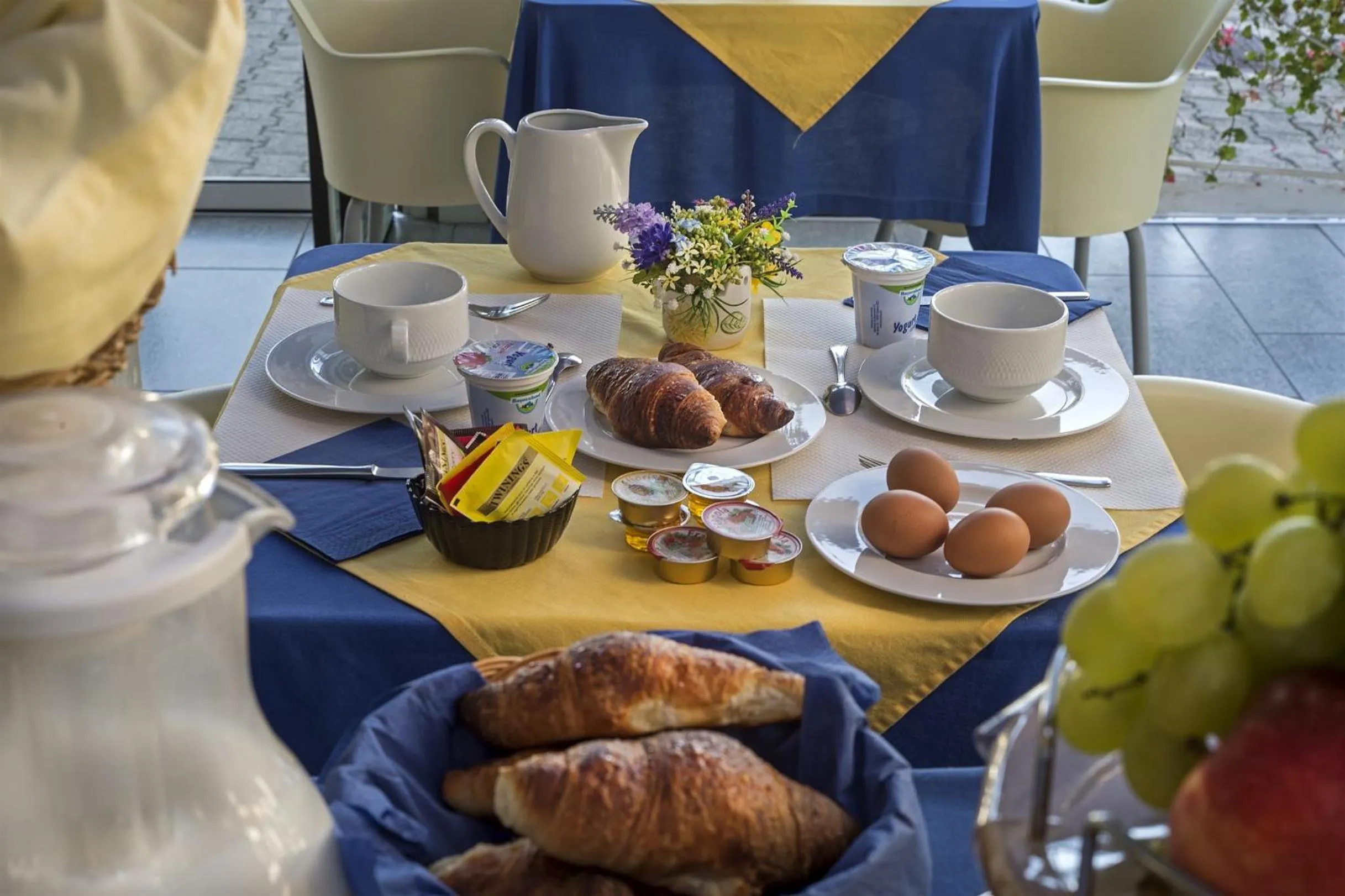 Food close-up in Hotel Minerva