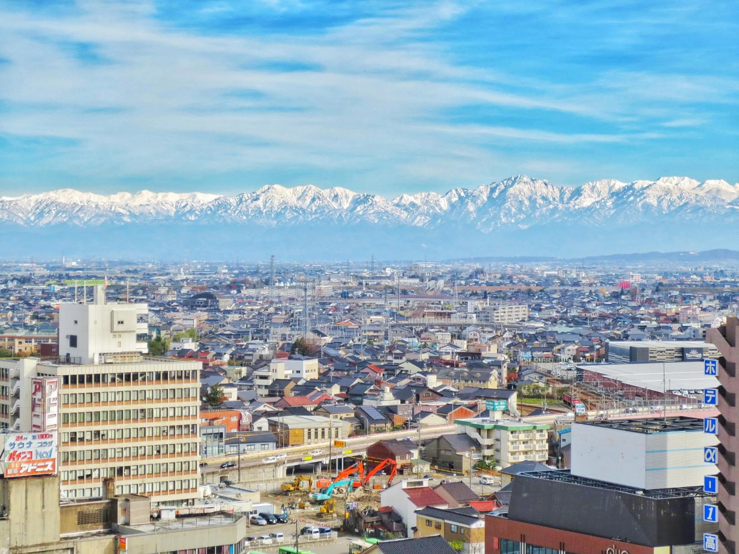 View (from property/room) in Takaoka Manten Hotel Ekimae