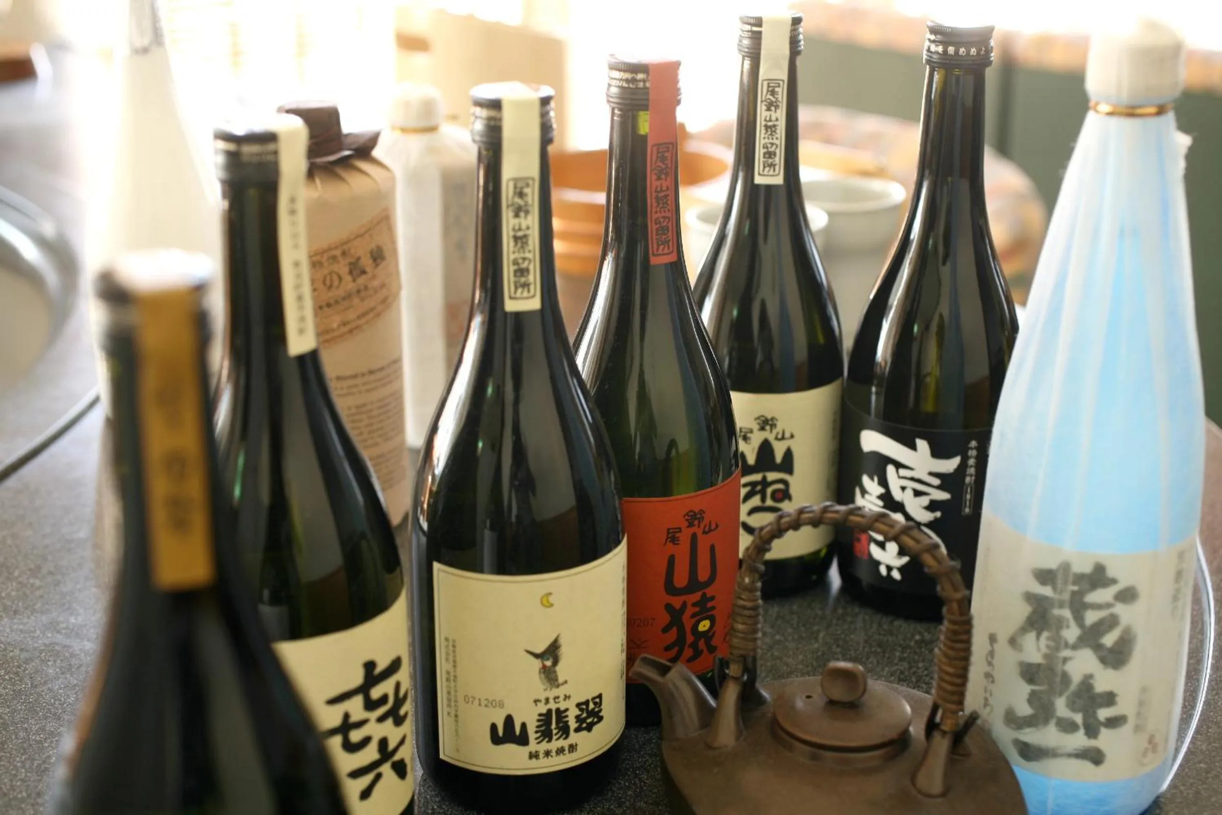 Alcoholic drinks in Tabinoyado Ushionoakari Geiboso