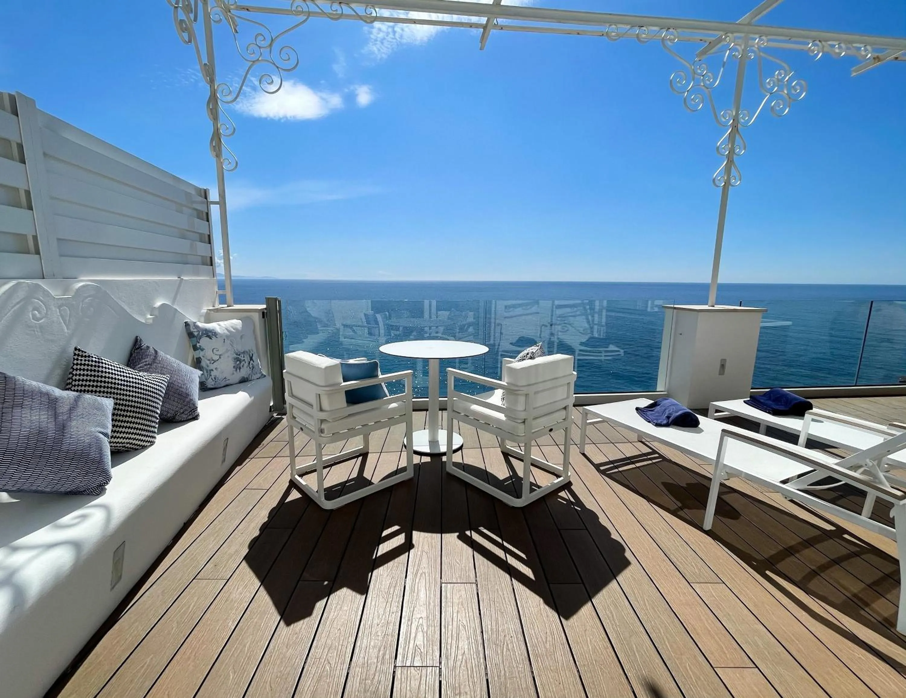 Patio in Hotel Montemare