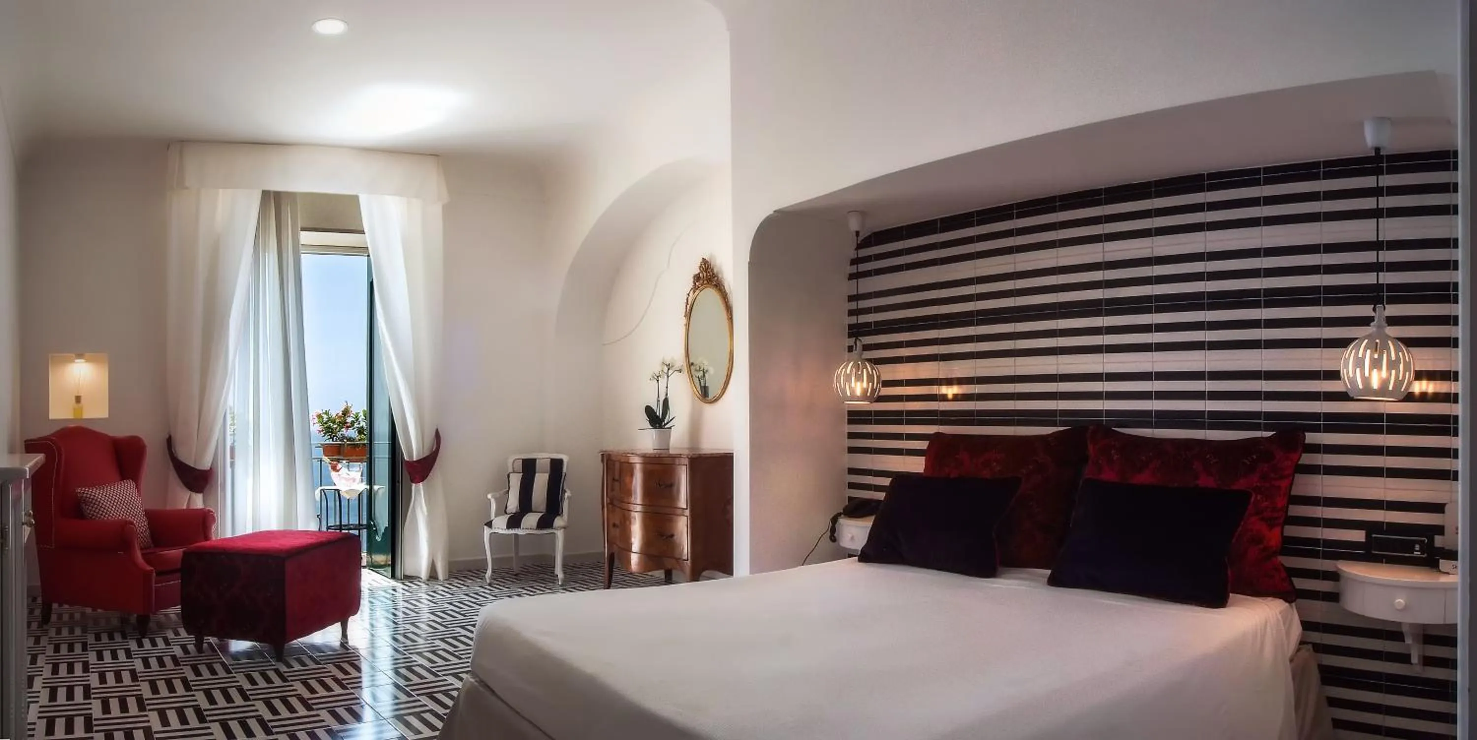 Bed in Hotel Montemare