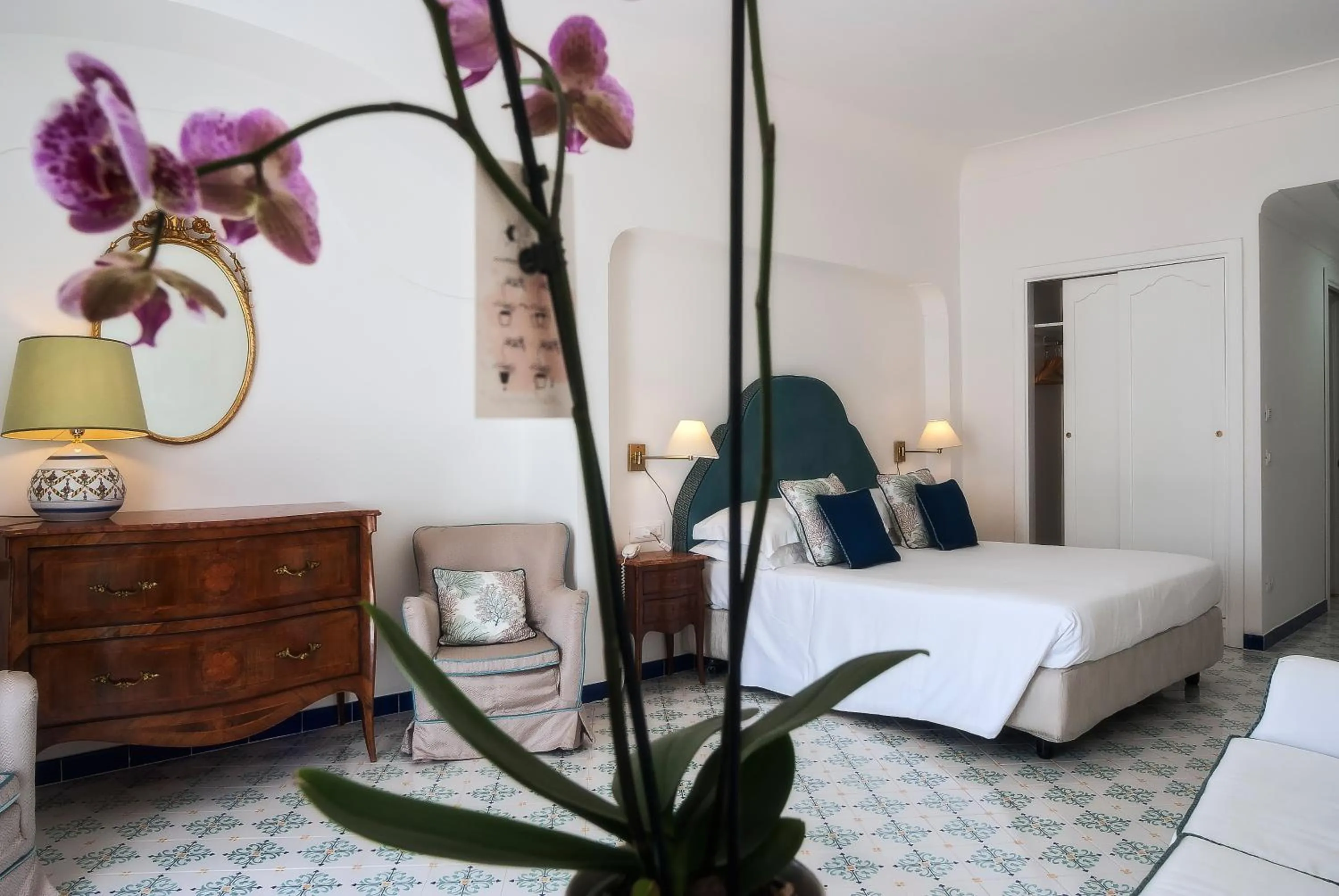 Bed in Hotel Montemare