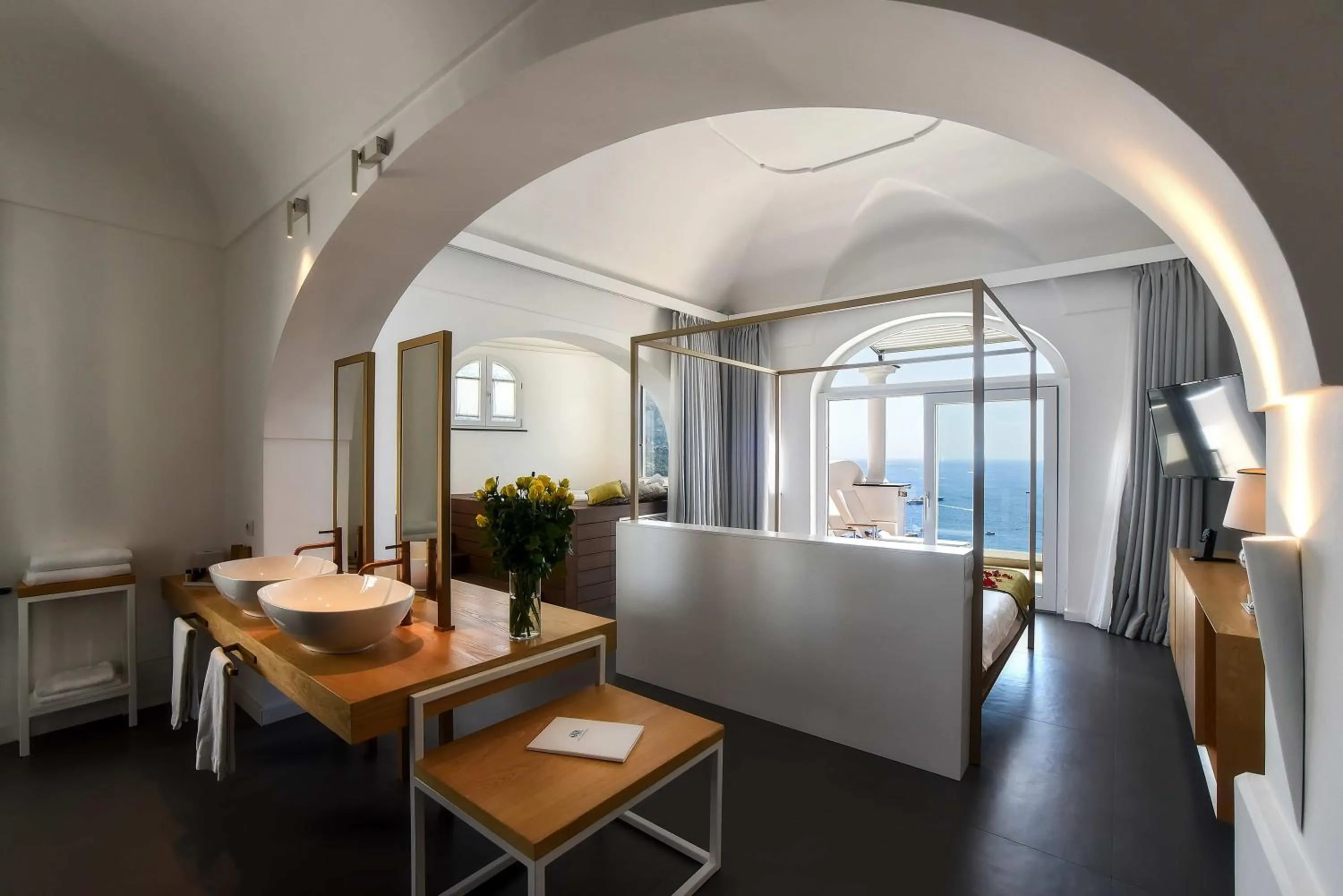 Bathroom in Hotel Montemare