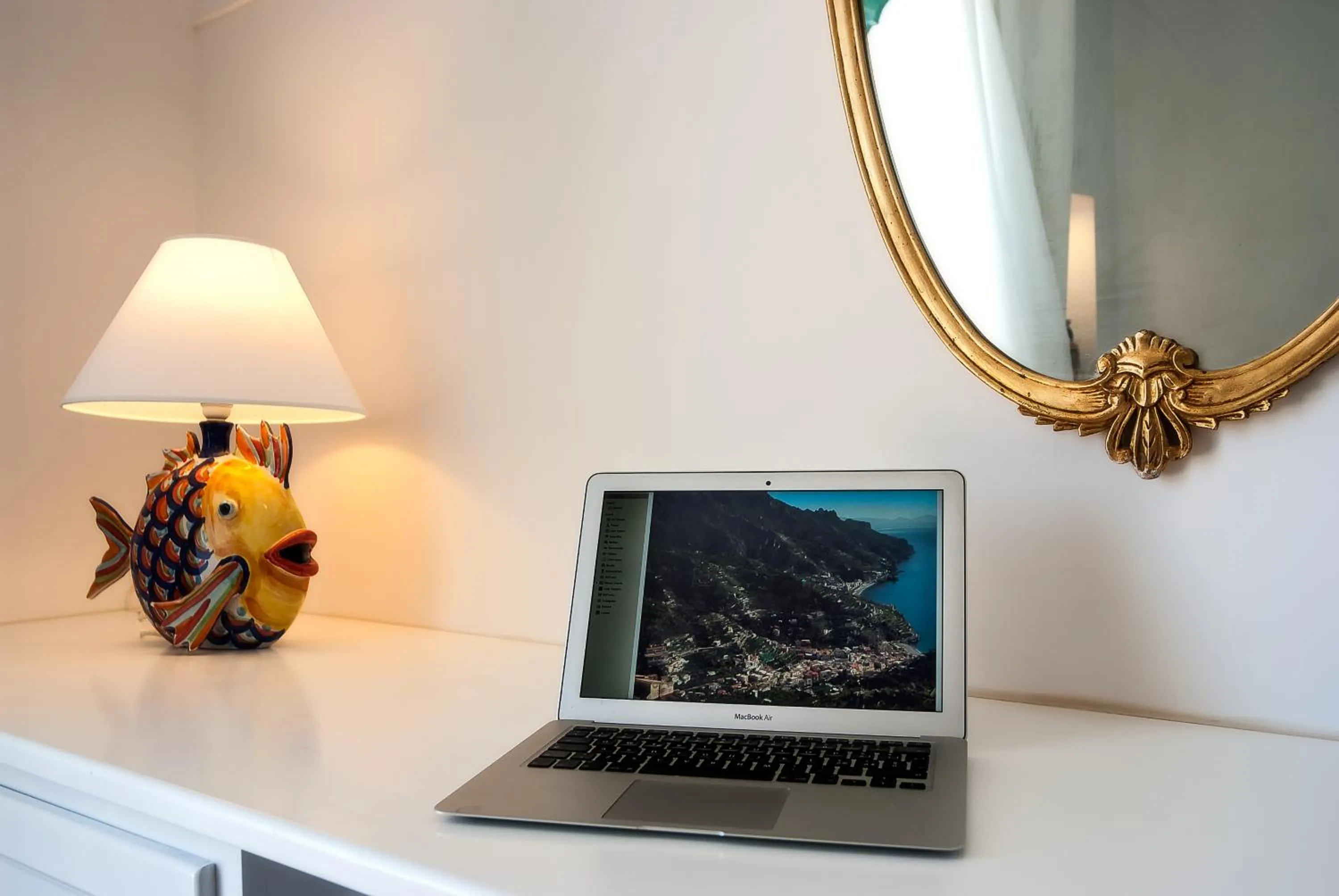 Decorative detail in Hotel Montemare