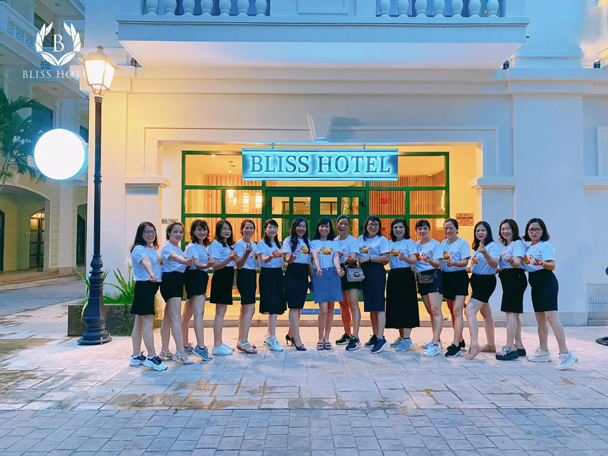 group of guests in Bliss Hotel Phu Quoc