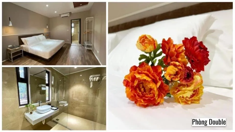 Bed in PHOENIX MINH CHÂU HOTEL