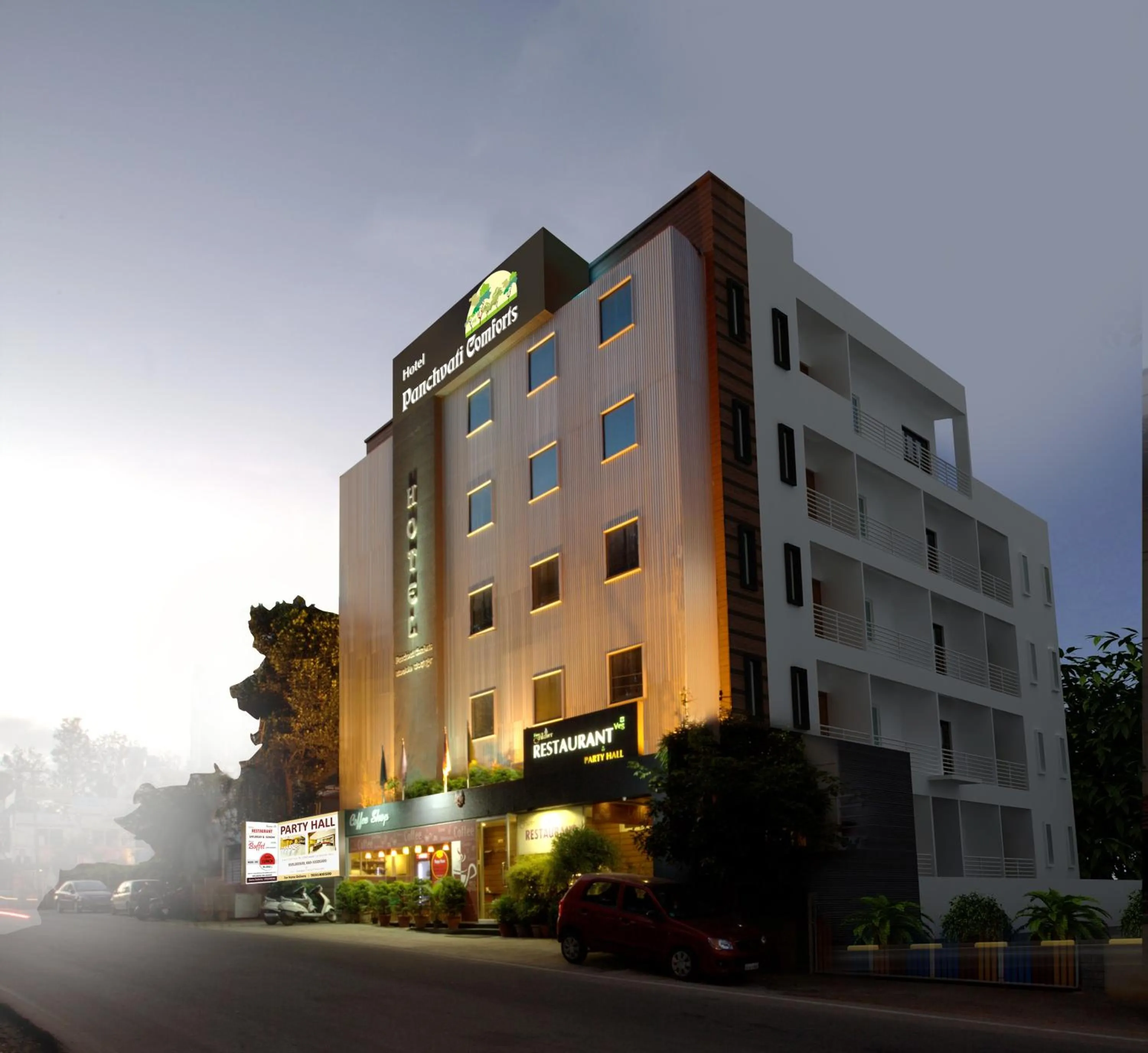 Property building in Hotel Panchvati Comforts