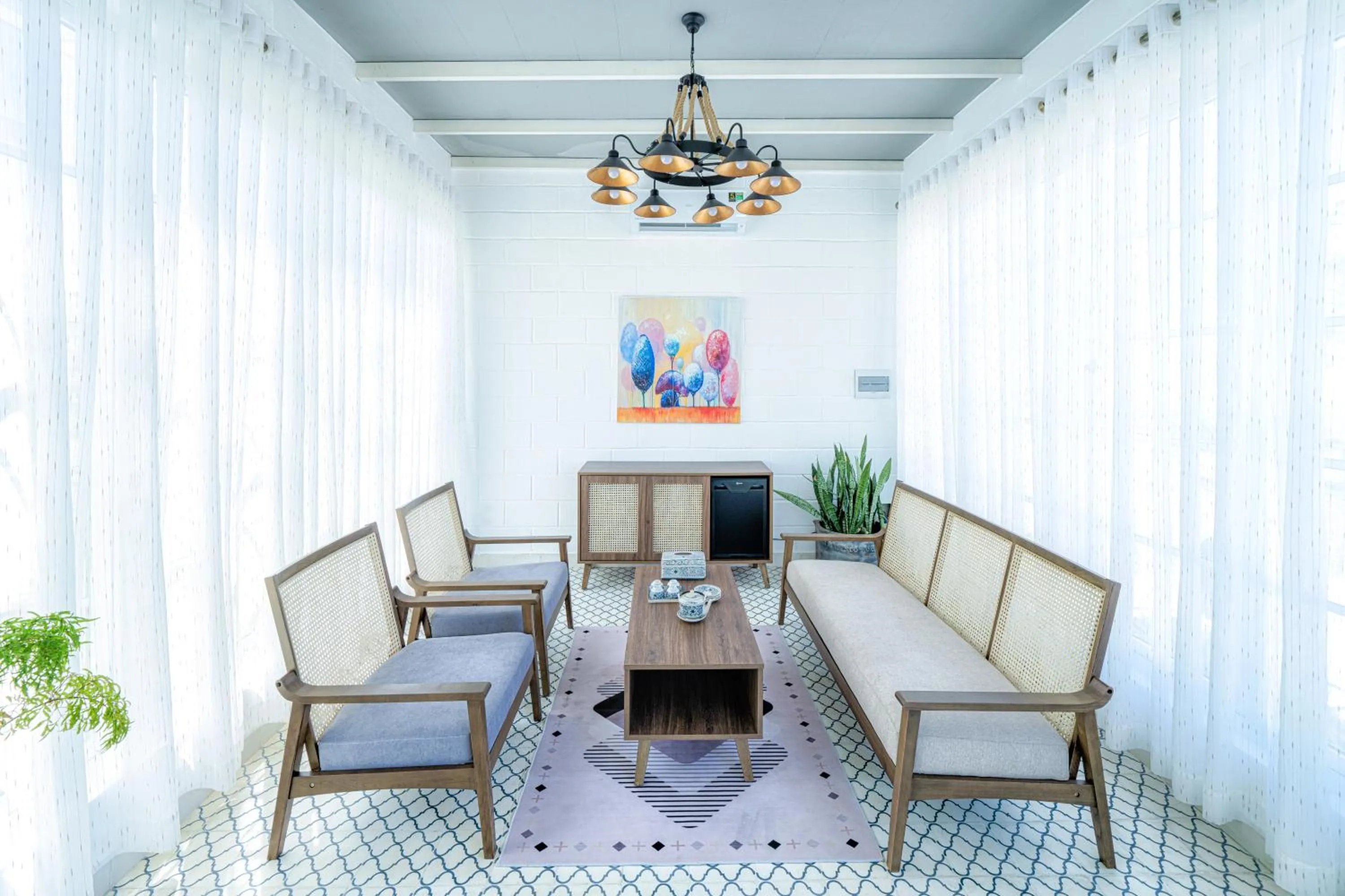 Living room in Perolas Villas Resort - Ke Ga Bay