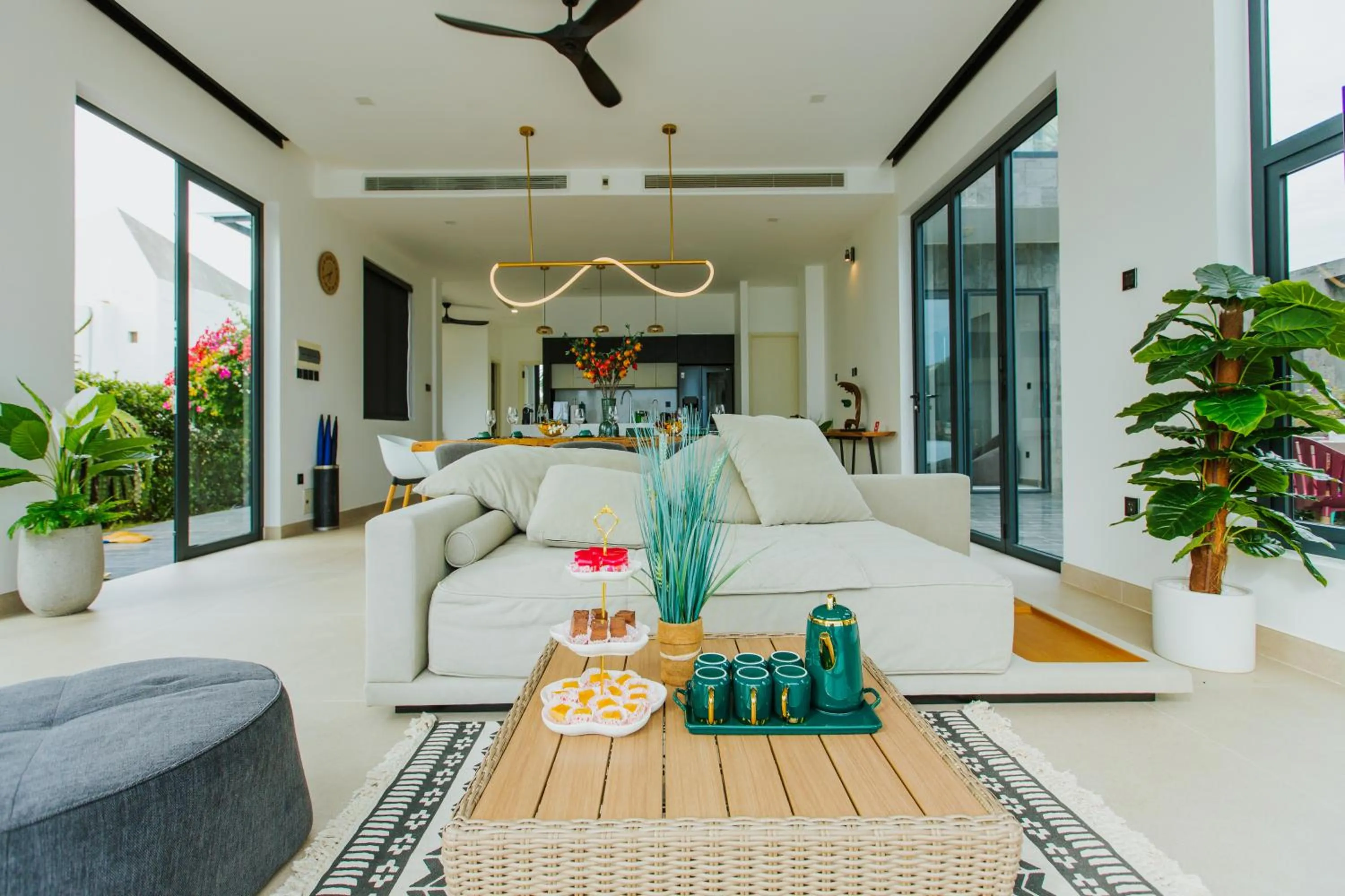 Living room in Perolas Villas Resort - Ke Ga Bay
