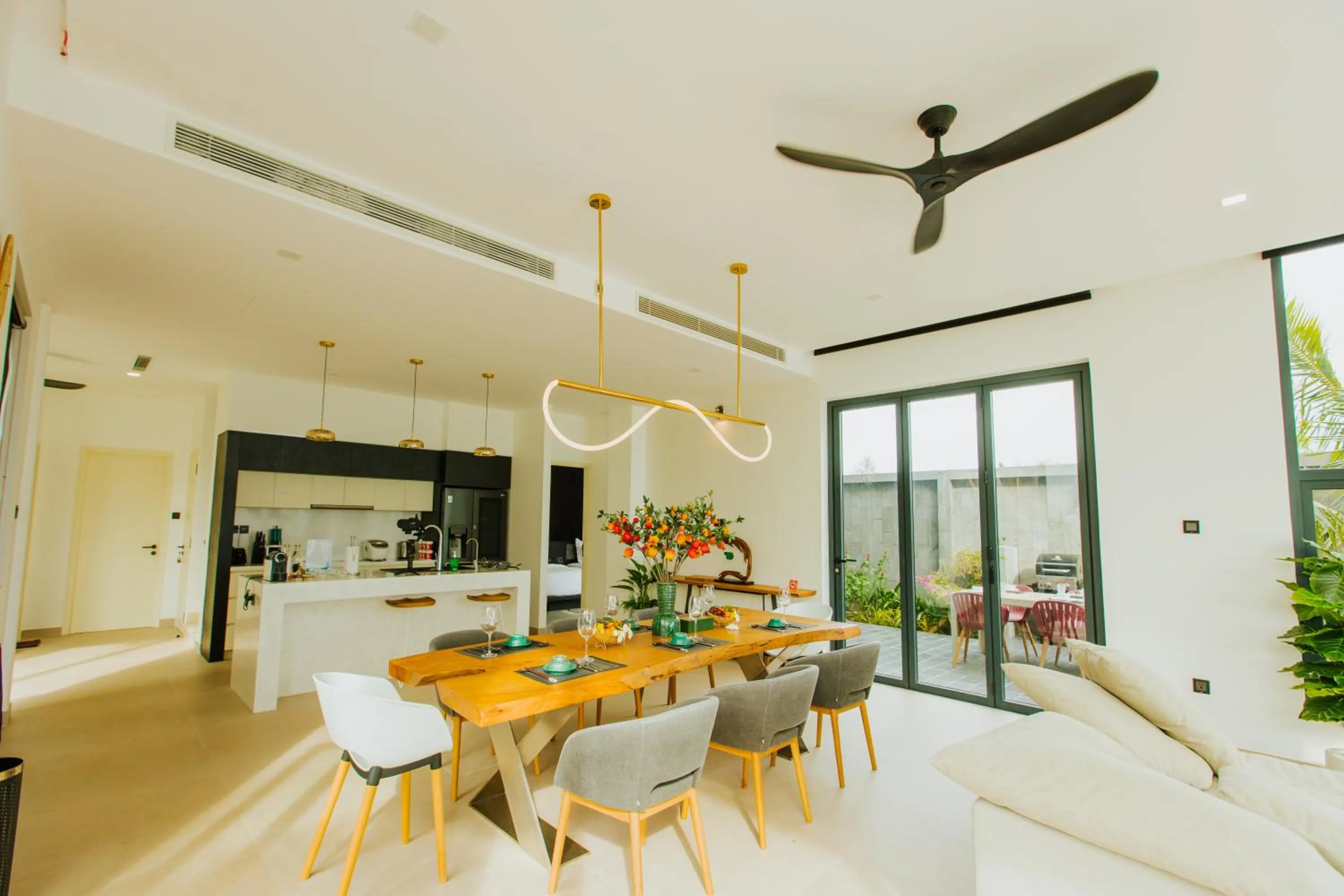 Living room in Perolas Villas Resort - Ke Ga Bay