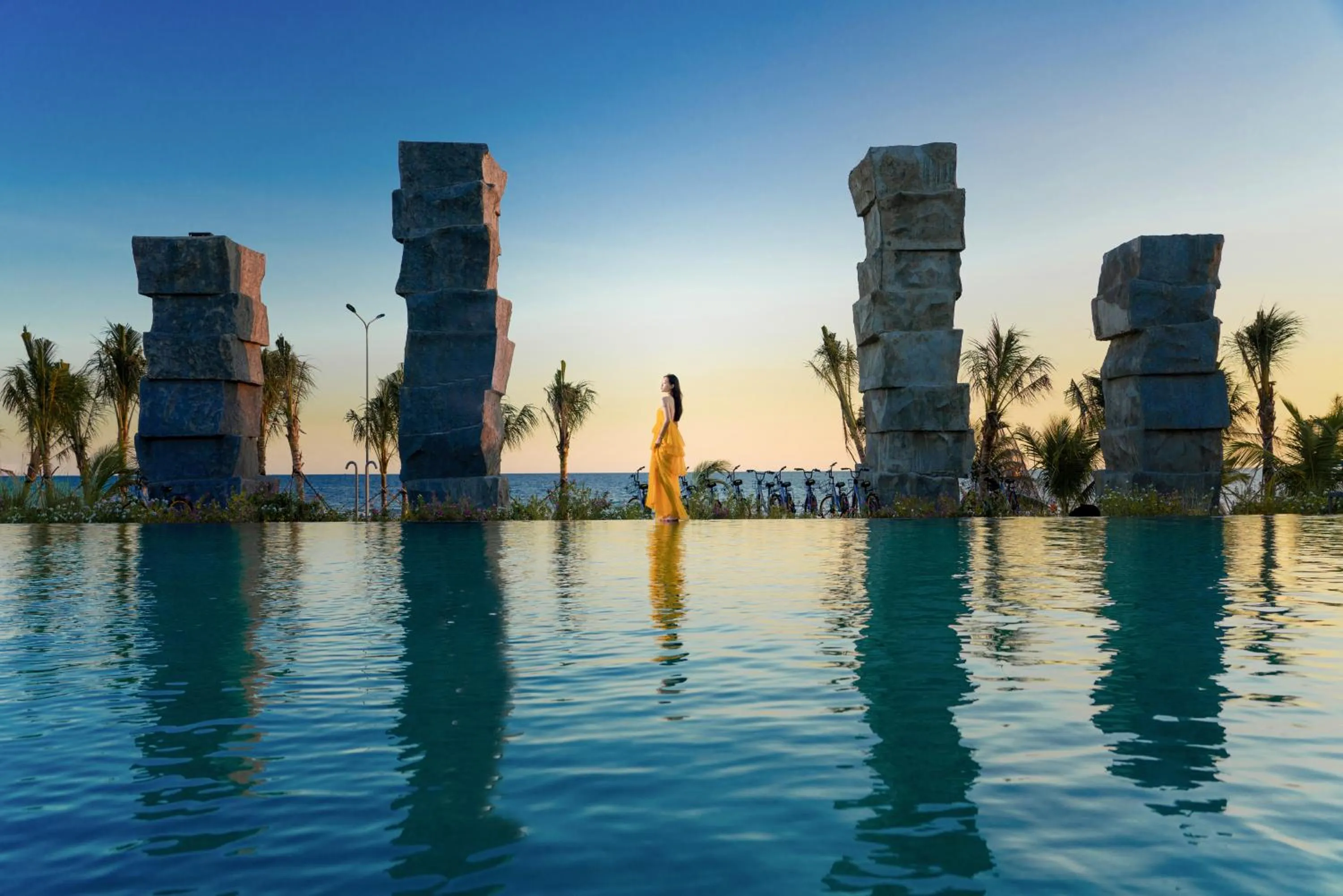 Swimming pool in Perolas Villas Resort - Ke Ga Bay