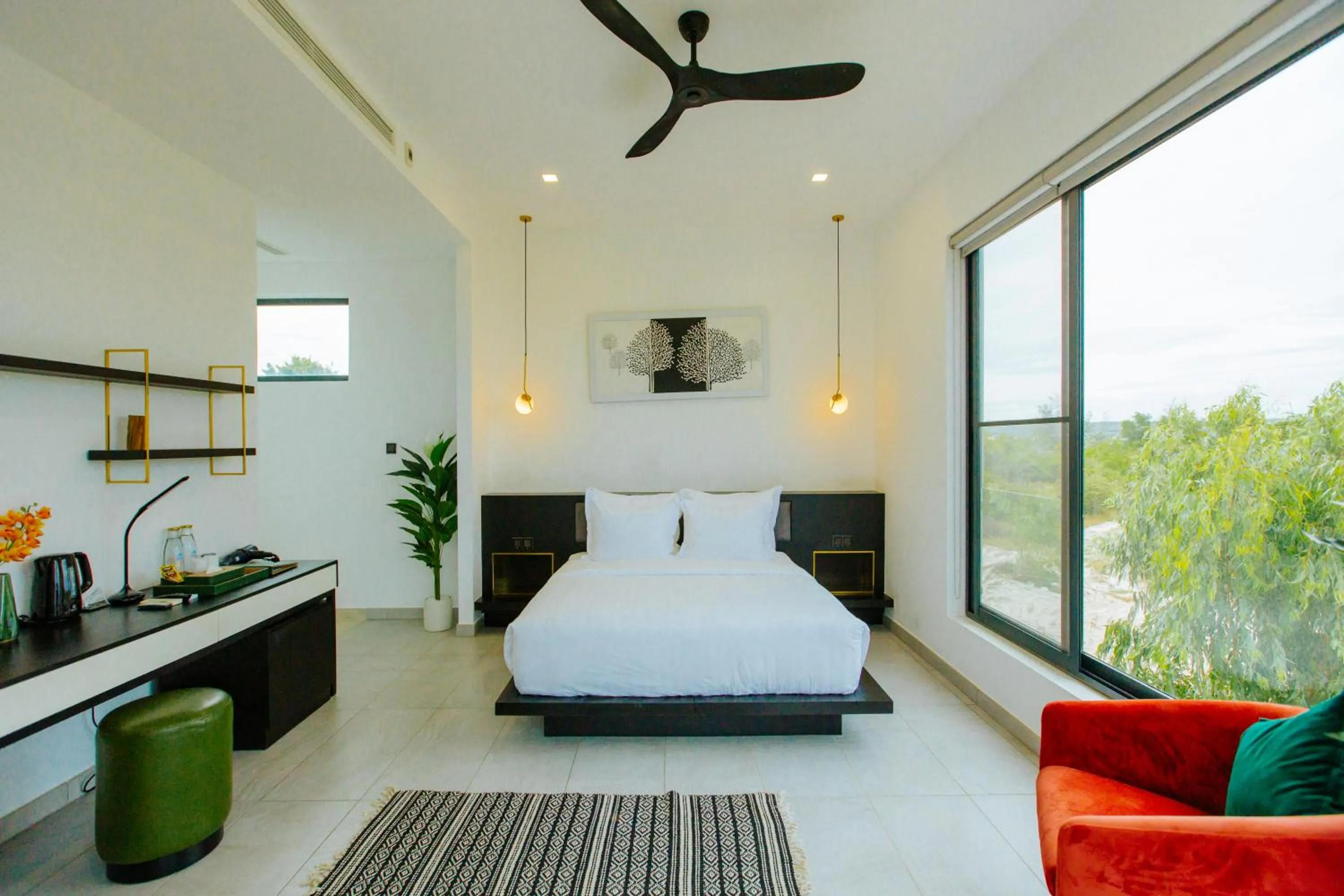 Bed in Perolas Villas Resort - Ke Ga Bay