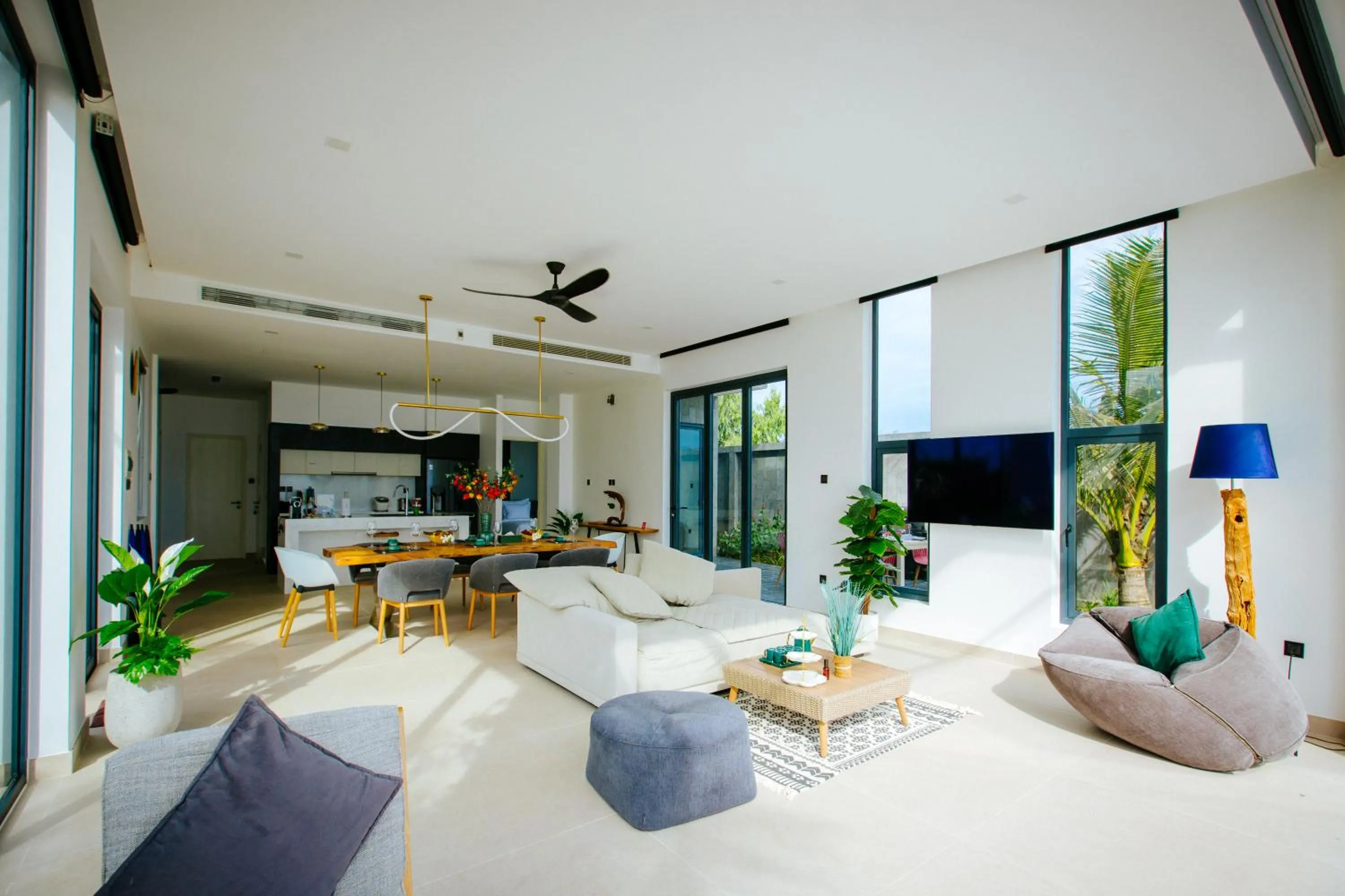 Living room in Perolas Villas Resort - Ke Ga Bay