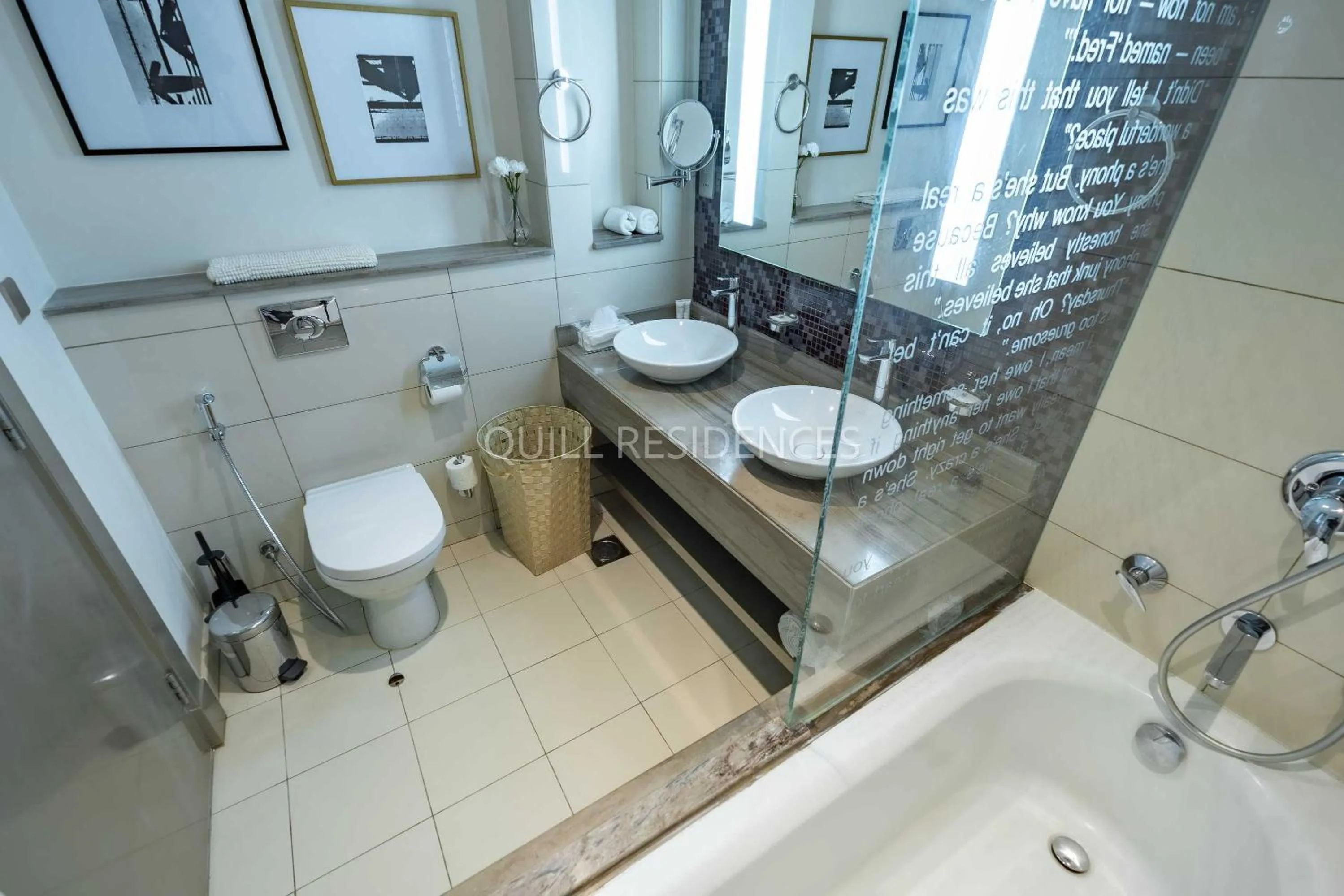 Toilet in Quill Residence at Paramount Towers 3 BR Creek View