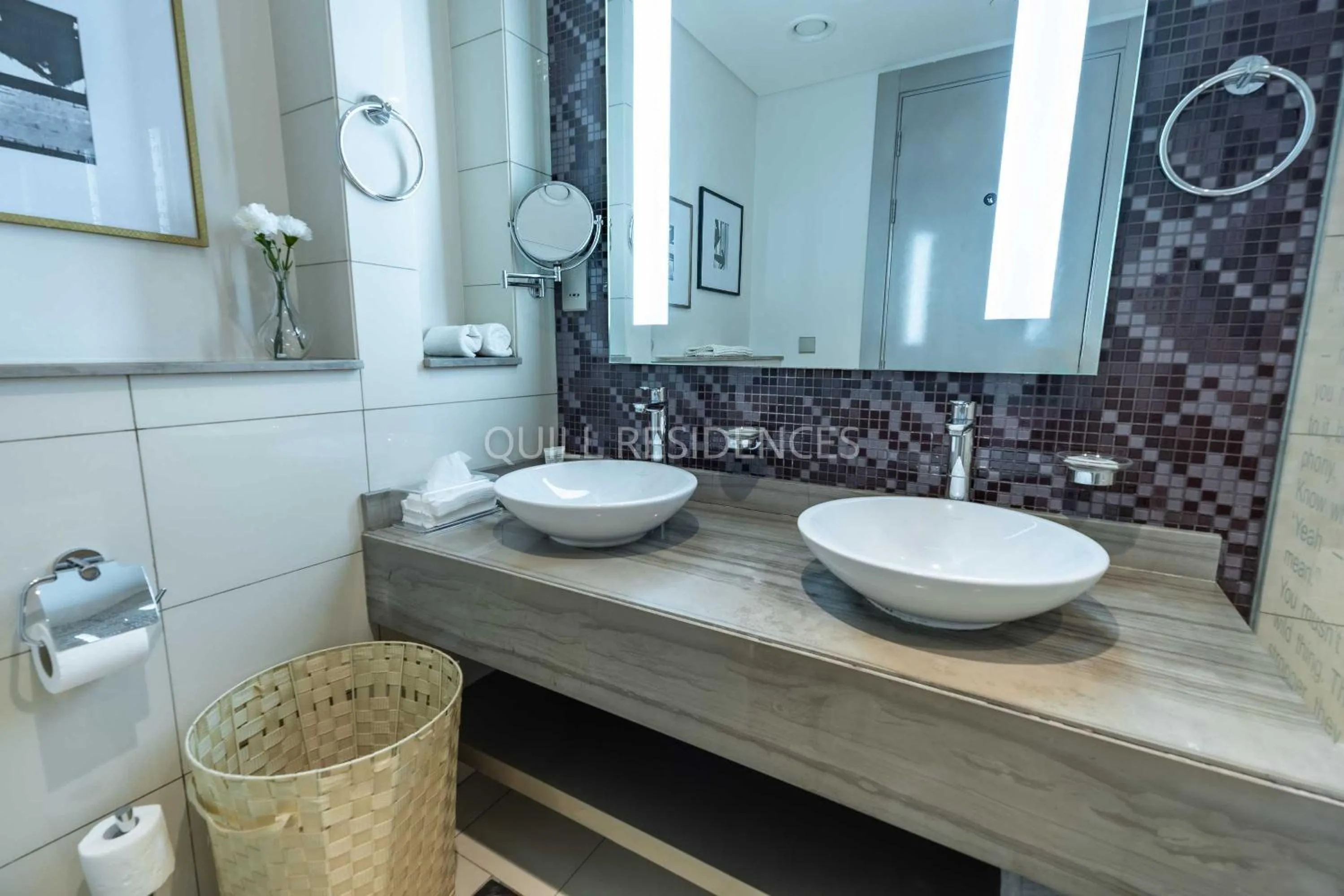 Bathroom in Quill Residence at Paramount Towers 3 BR Creek View