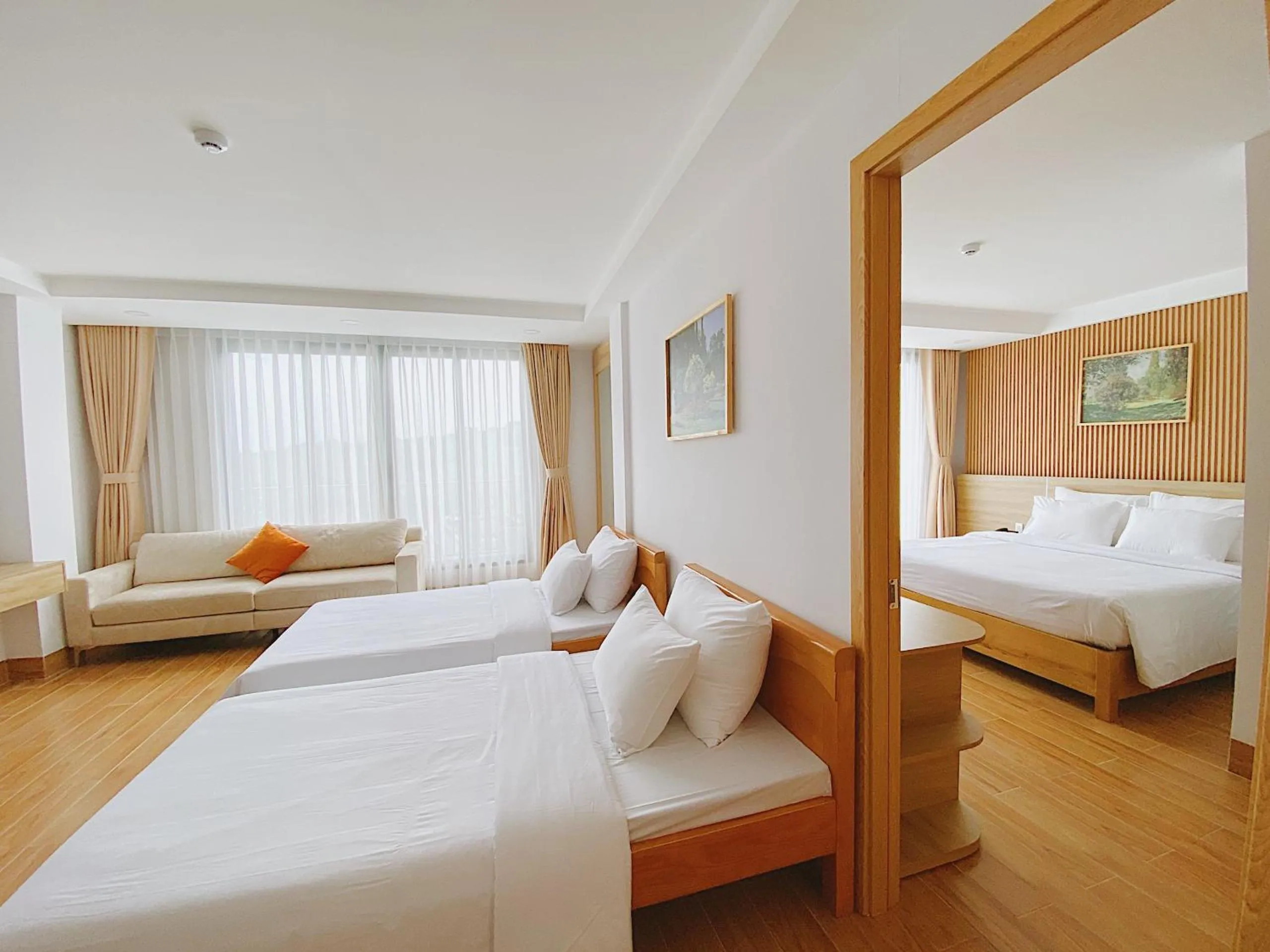 Photo of the whole room, Bed in Rosetta Hotel Phu Quoc