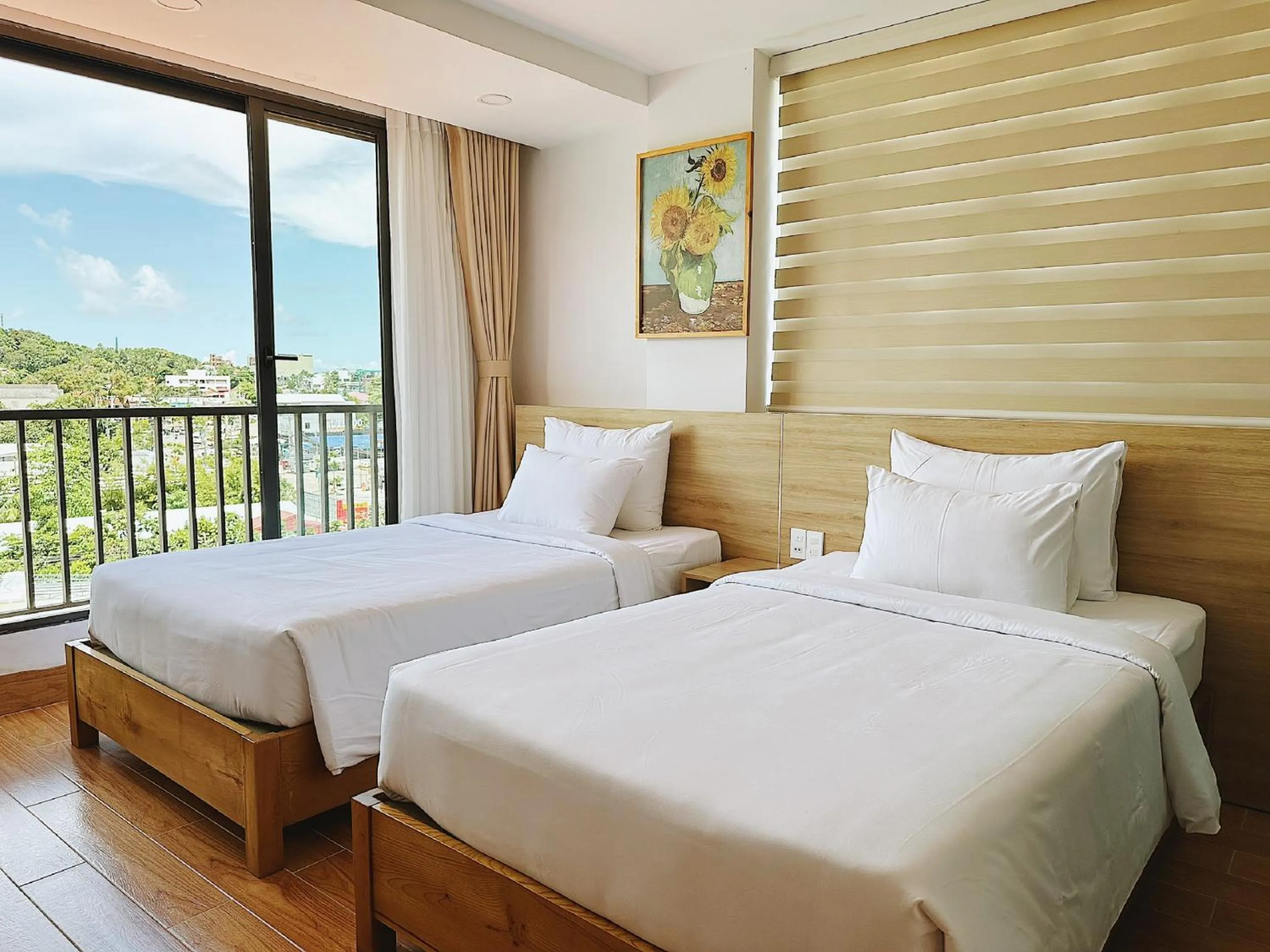 Bed in Rosetta Hotel Phu Quoc