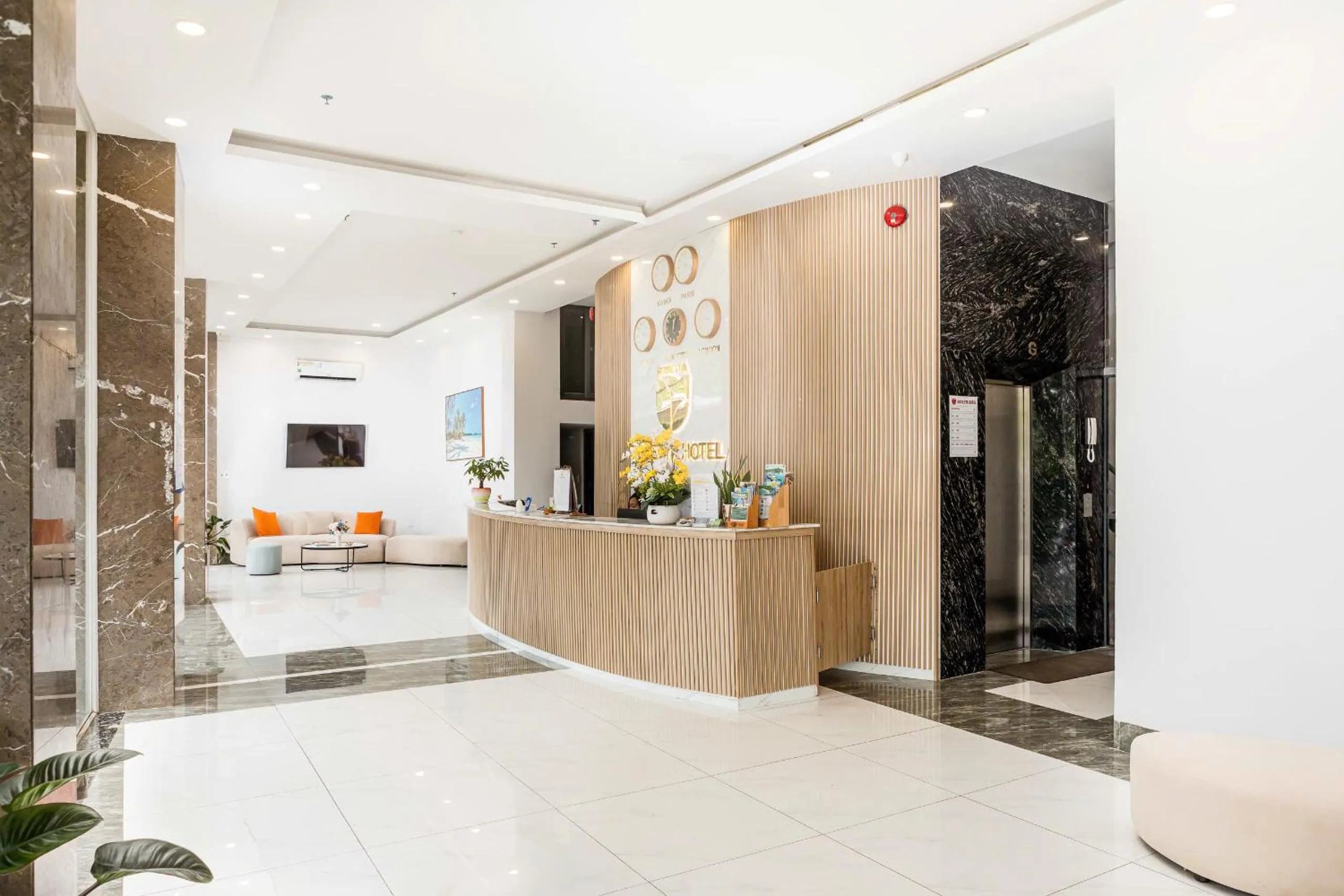 Lobby or reception in Rosetta Hotel Phu Quoc