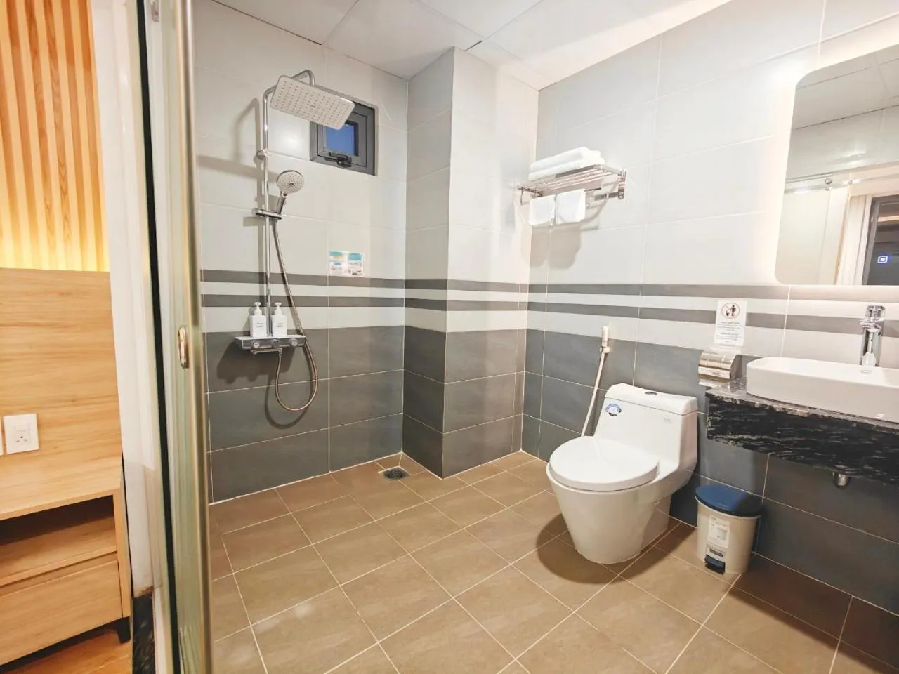 Bathroom in Rosetta Hotel Phu Quoc