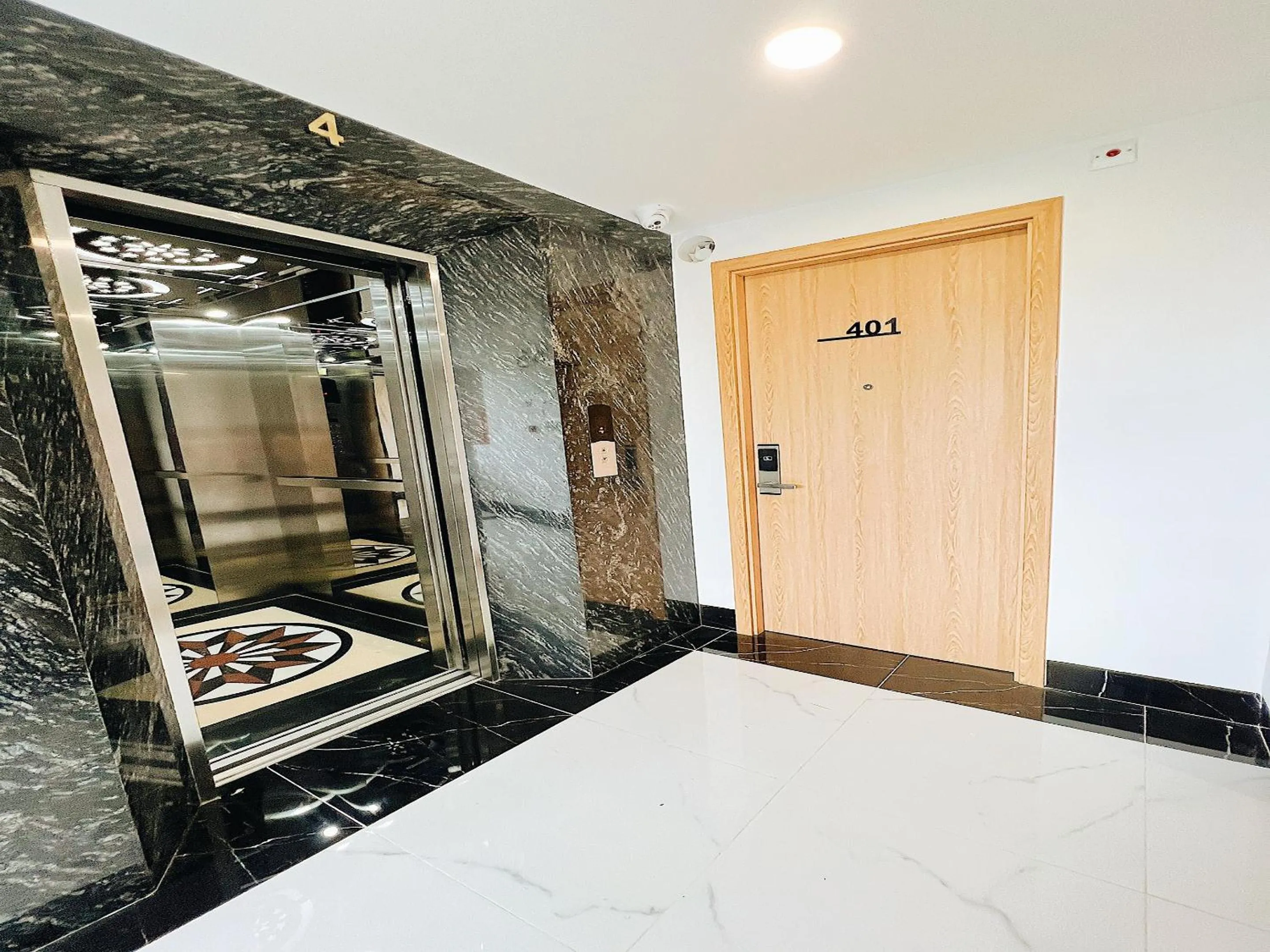 elevator in Rosetta Hotel Phu Quoc