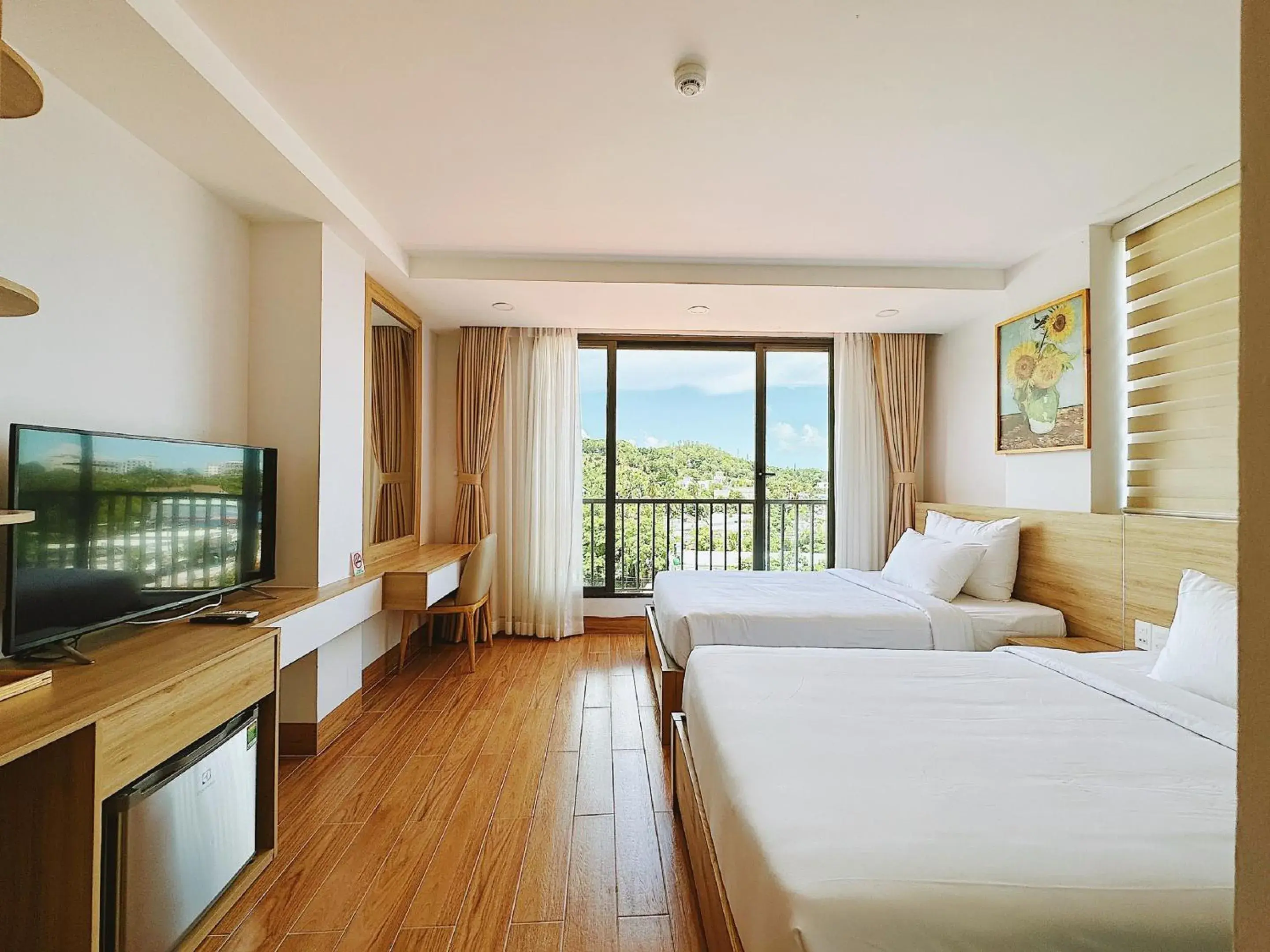 Twin Room with Balcony in Rosetta Hotel Phu Quoc Twin Room with Balcony in Rosetta Hotel Phu Quoc