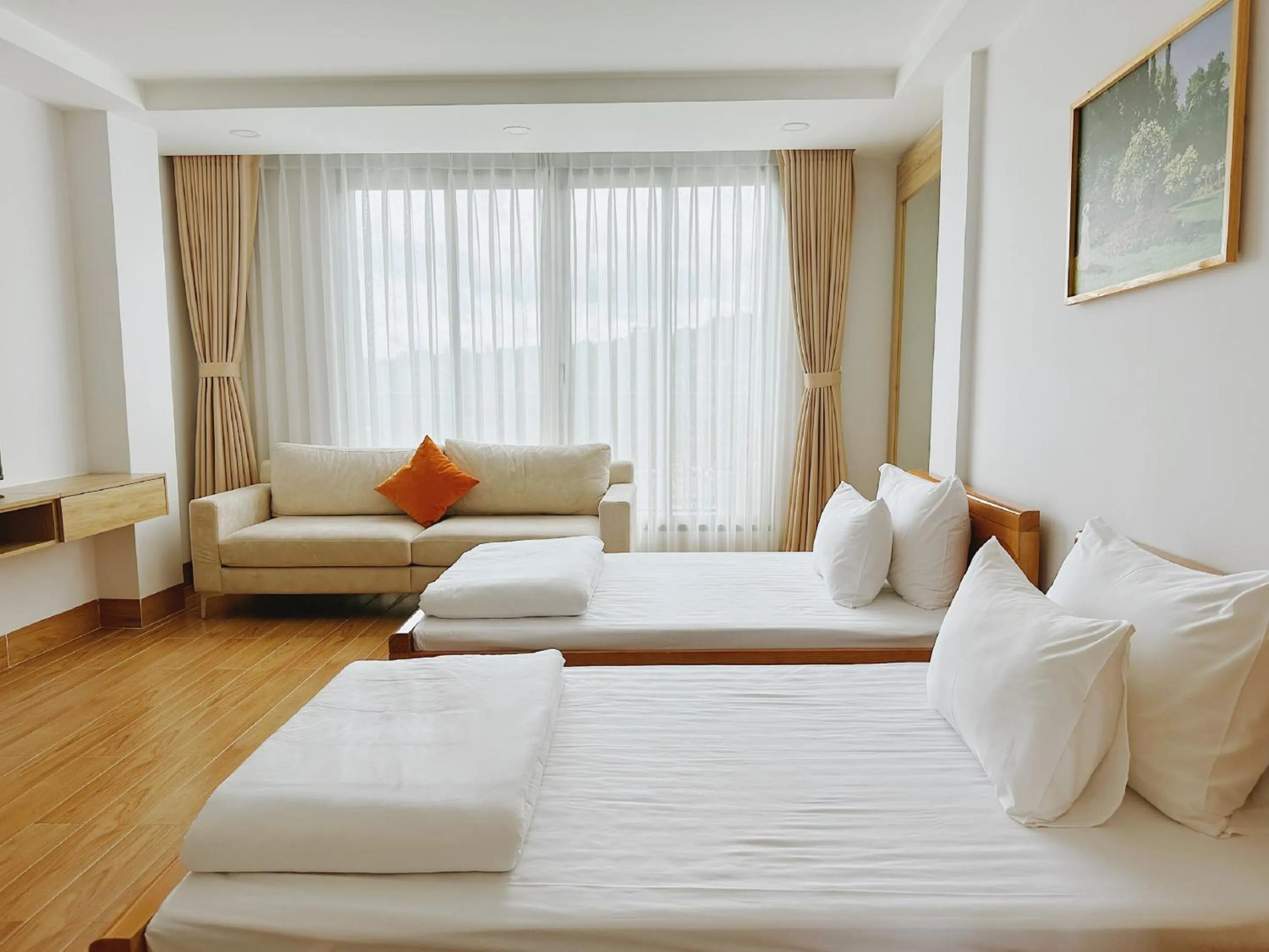 Bedroom, Bed in Rosetta Hotel Phu Quoc