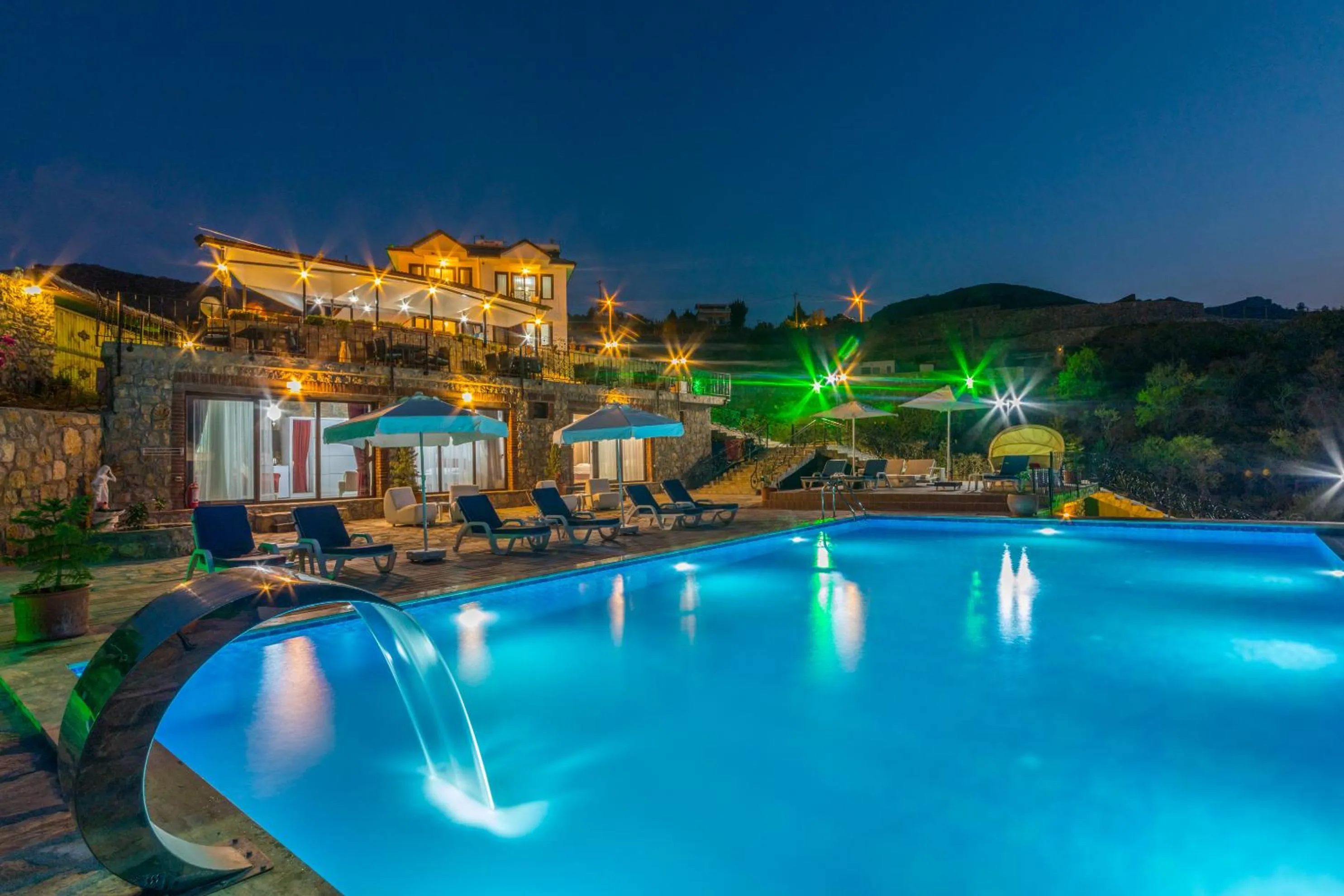 Night in Selimiye Lime Garden