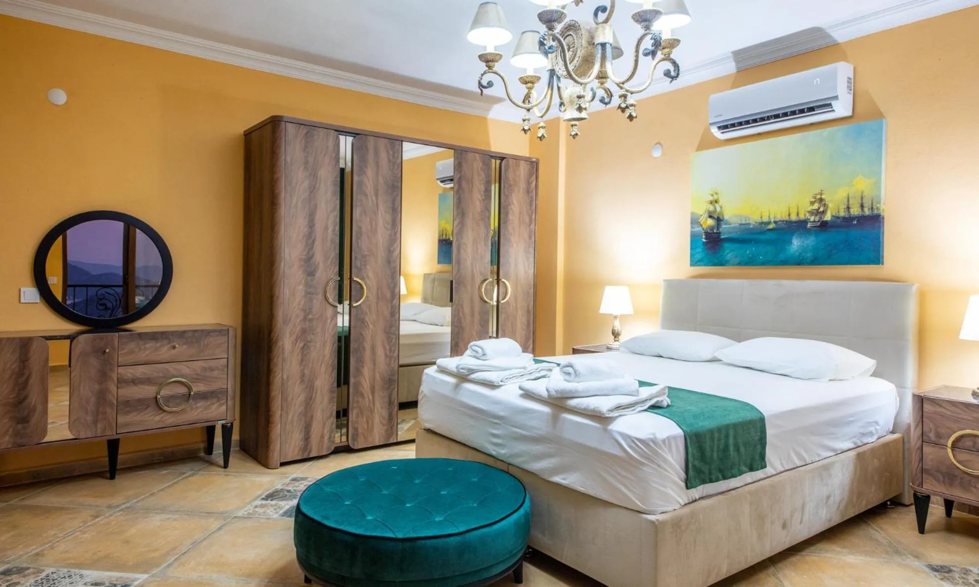 Bed in Selimiye Lime Garden