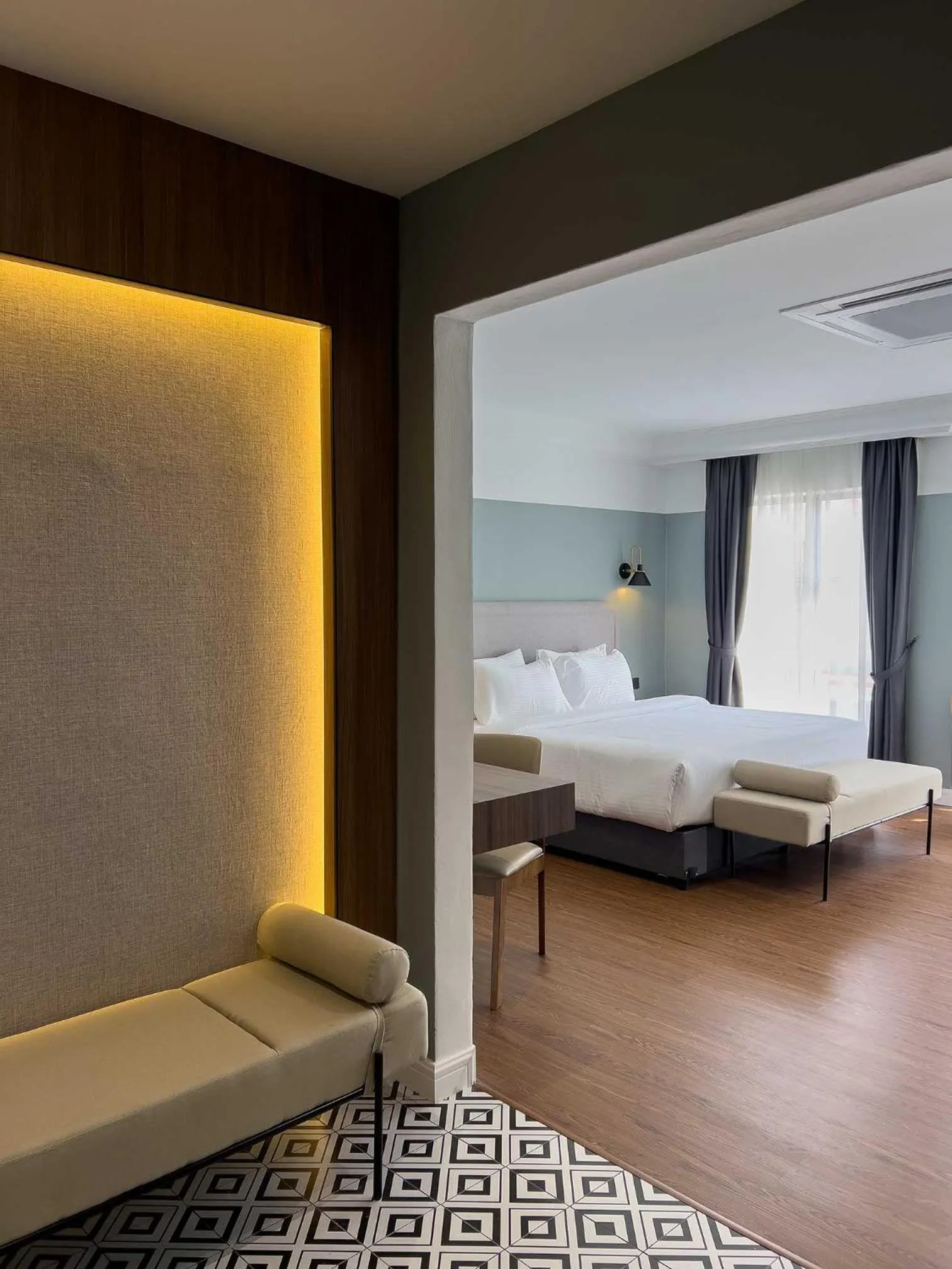 Bed in Hotel Seri Costa