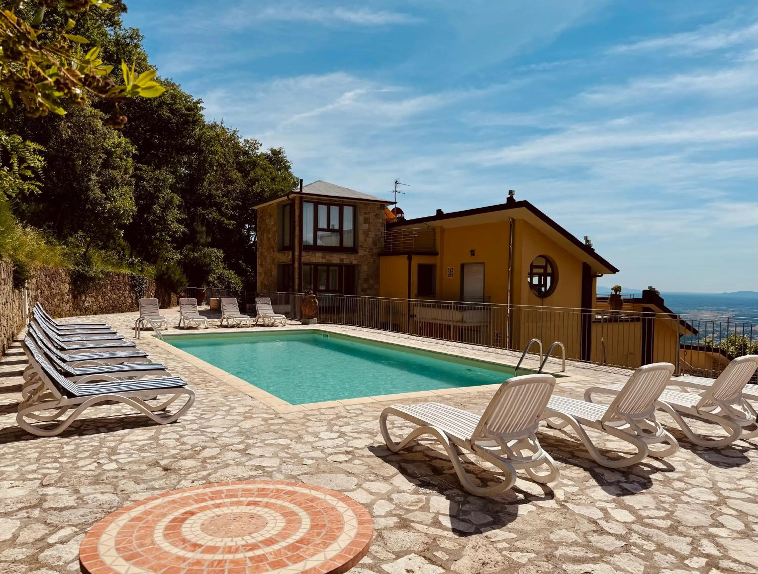 Swimming pool in Residence Montefiore