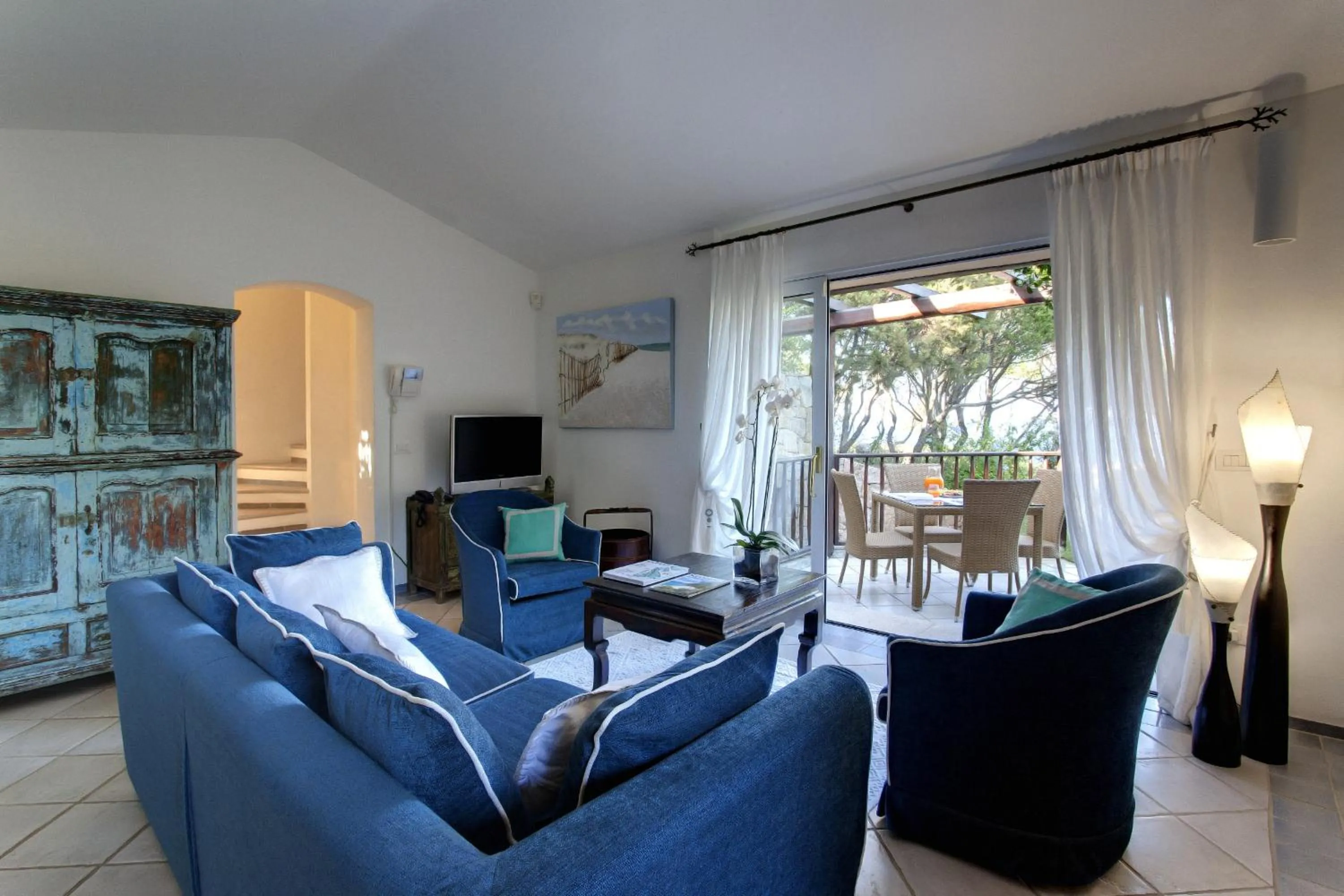 Living room in L'Ea Bianca Luxury Resort