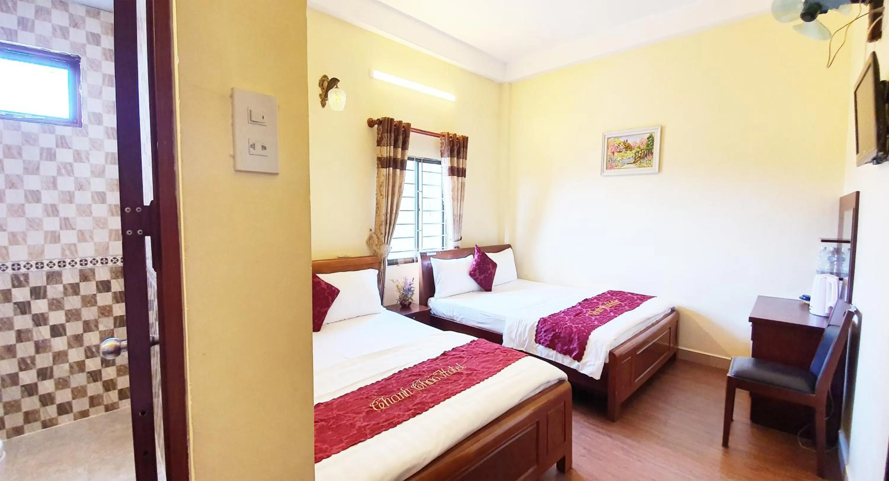 Bed in Thanh Thao Dalat Hotel