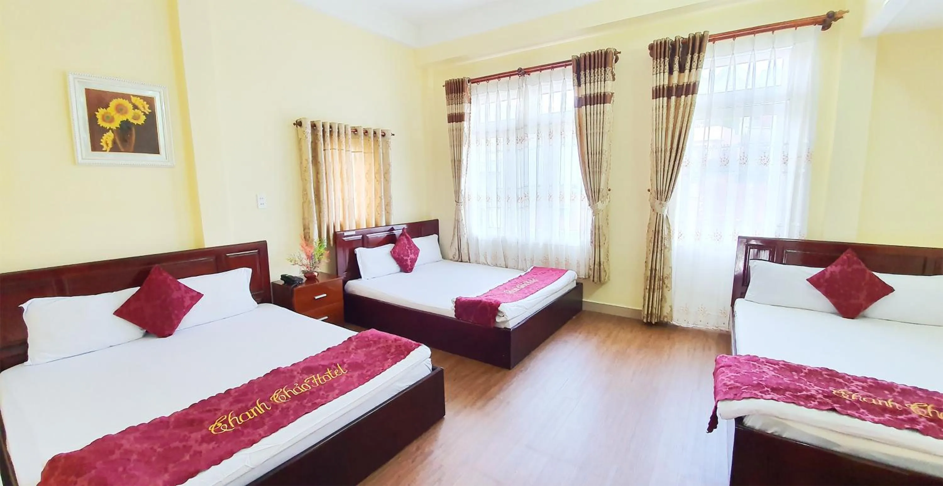 Bed in Thanh Thao Dalat Hotel