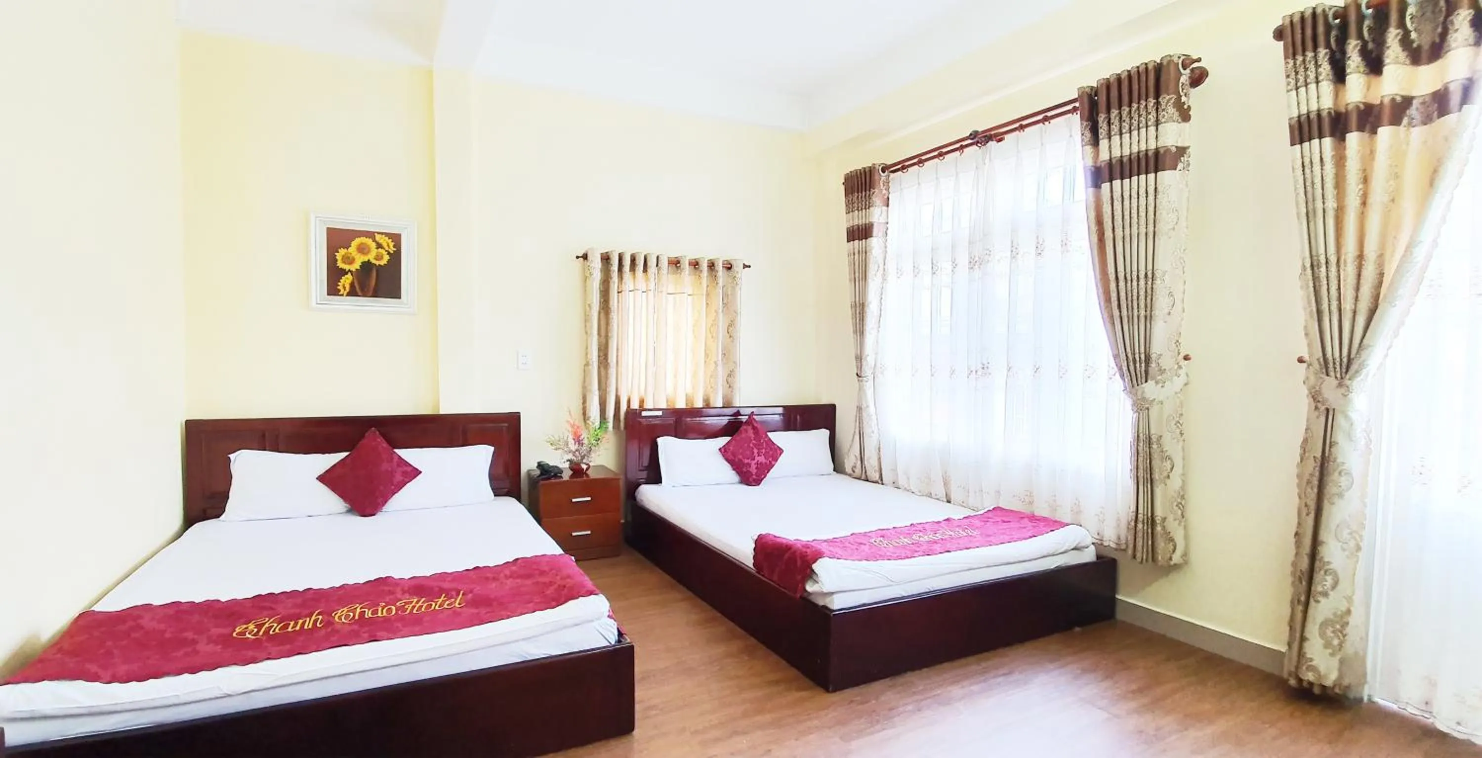 Bed in Thanh Thao Dalat Hotel