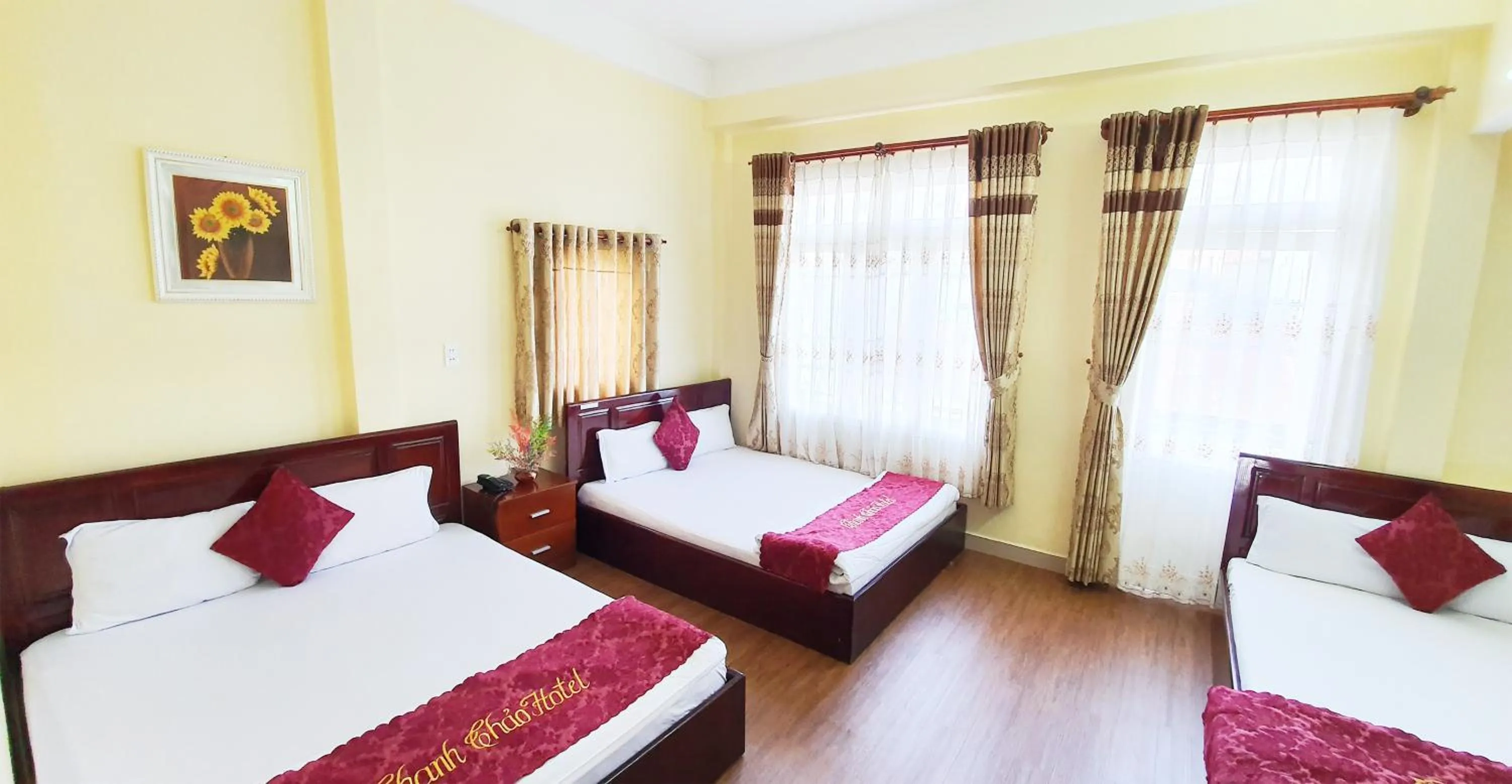 Bed in Thanh Thao Dalat Hotel
