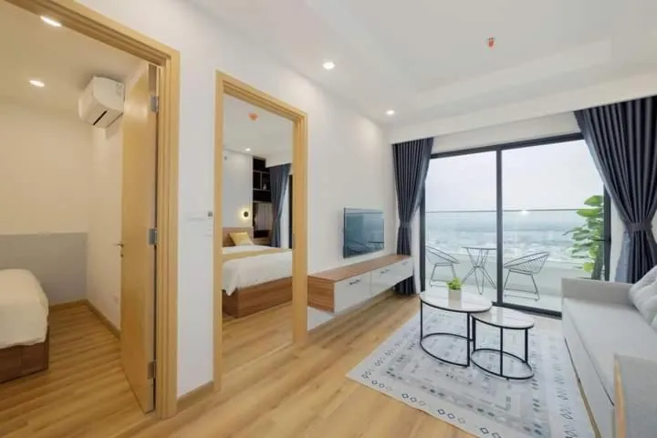 Bed in TMS Apartment View Biển Luxury Quy Nhơn