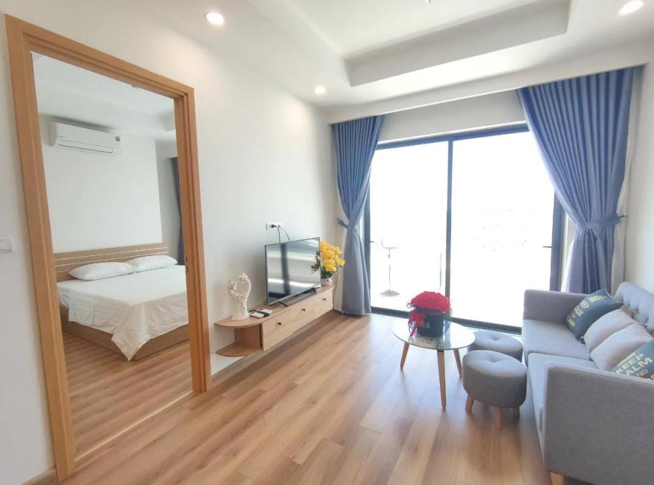 Bed in TMS Apartment View Biển Luxury Quy Nhơn