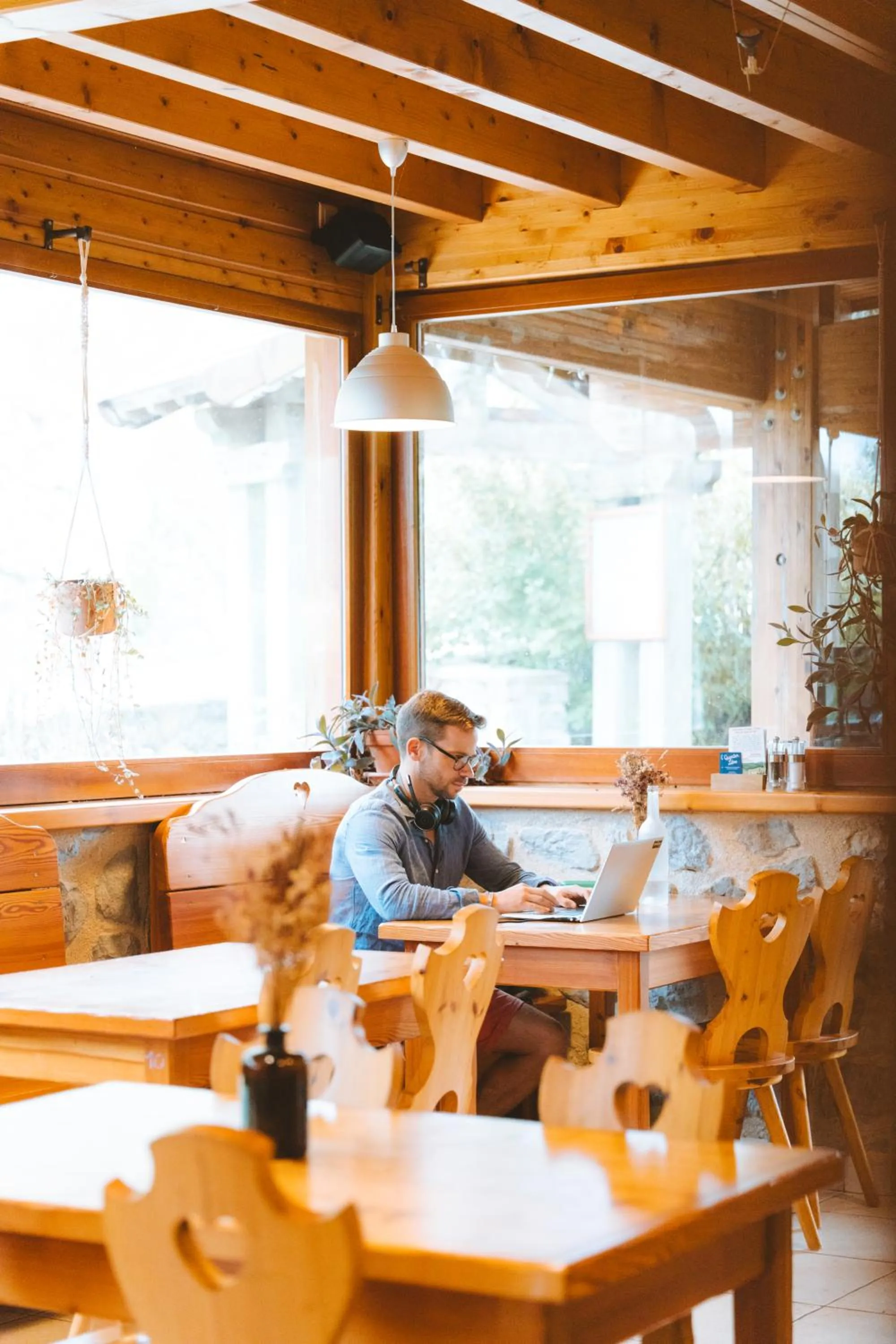 Restaurant/places to eat in Hostel Quartier Libre