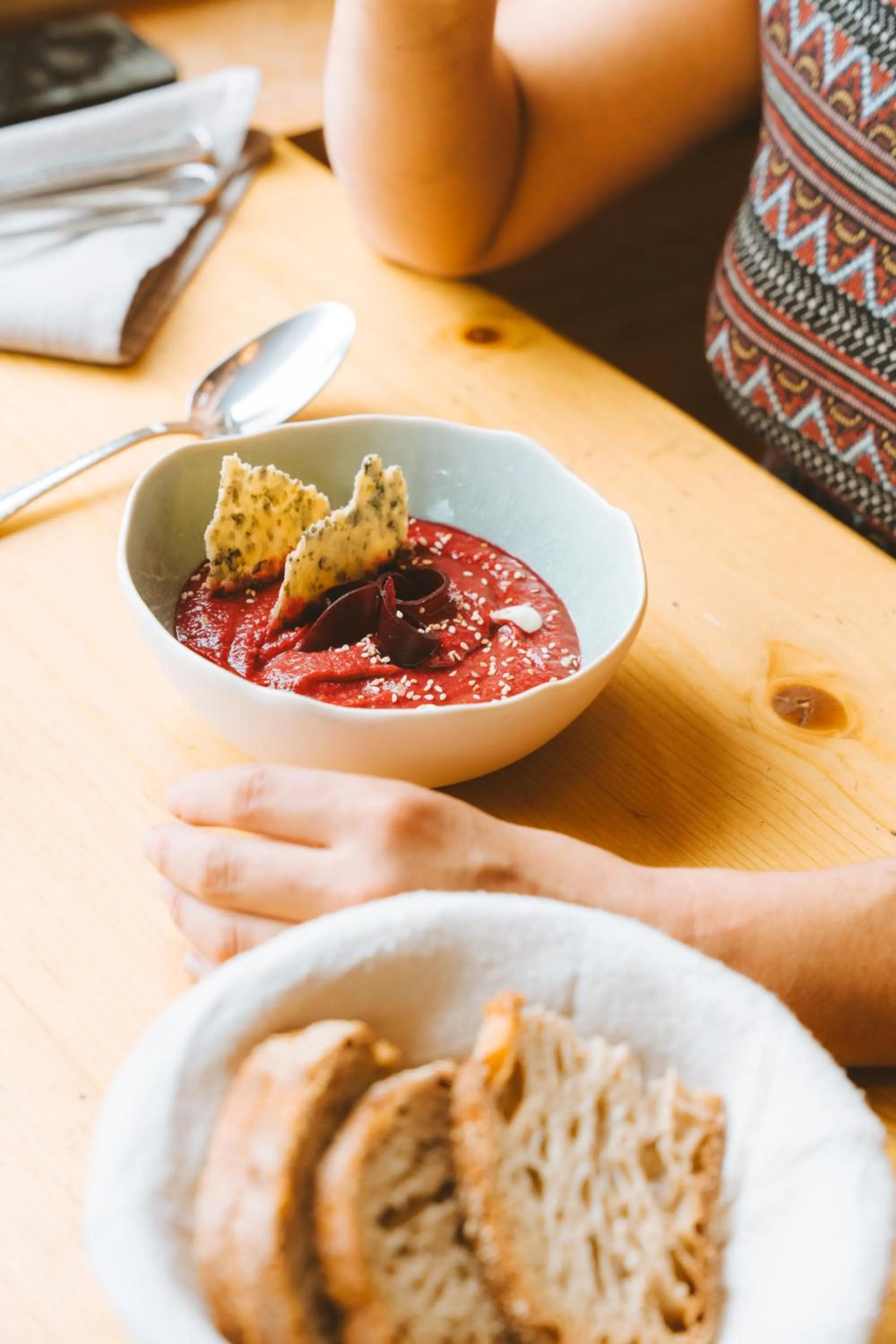 Food and drinks in Hostel Quartier Libre