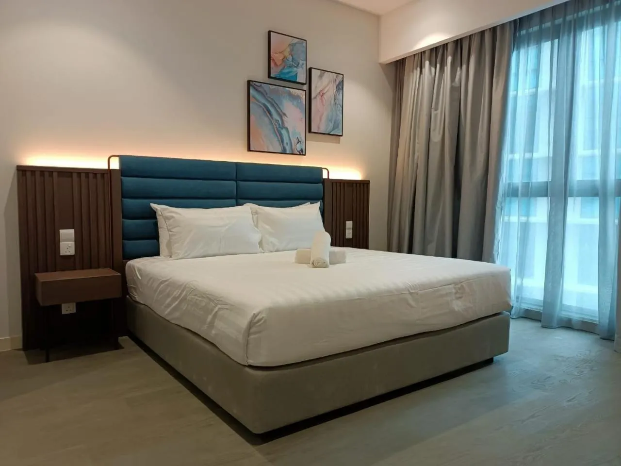 Bed in The Ooak Suites and Residence@ Kiara 163