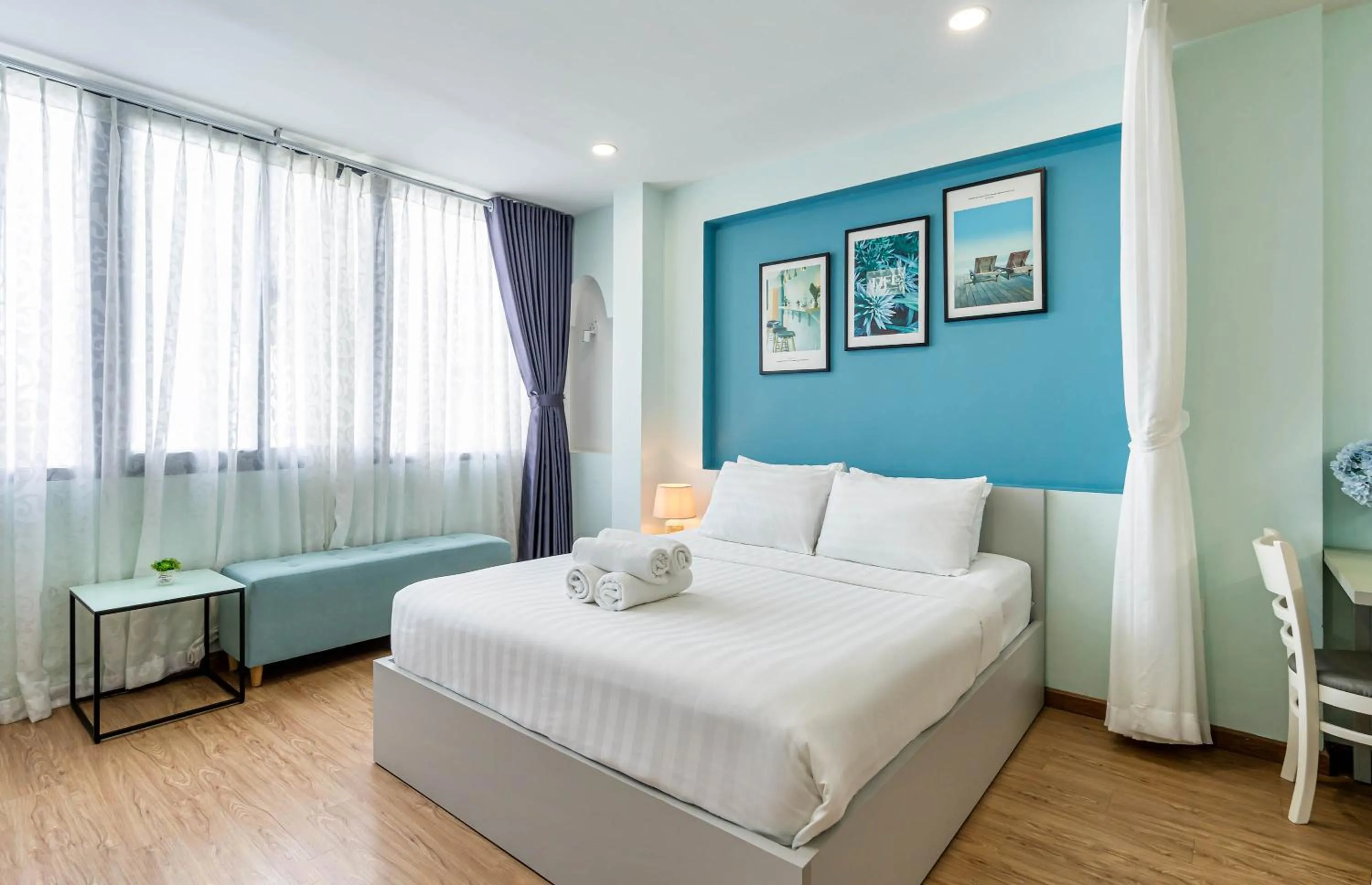 Bed in We Home Nguyen Trai