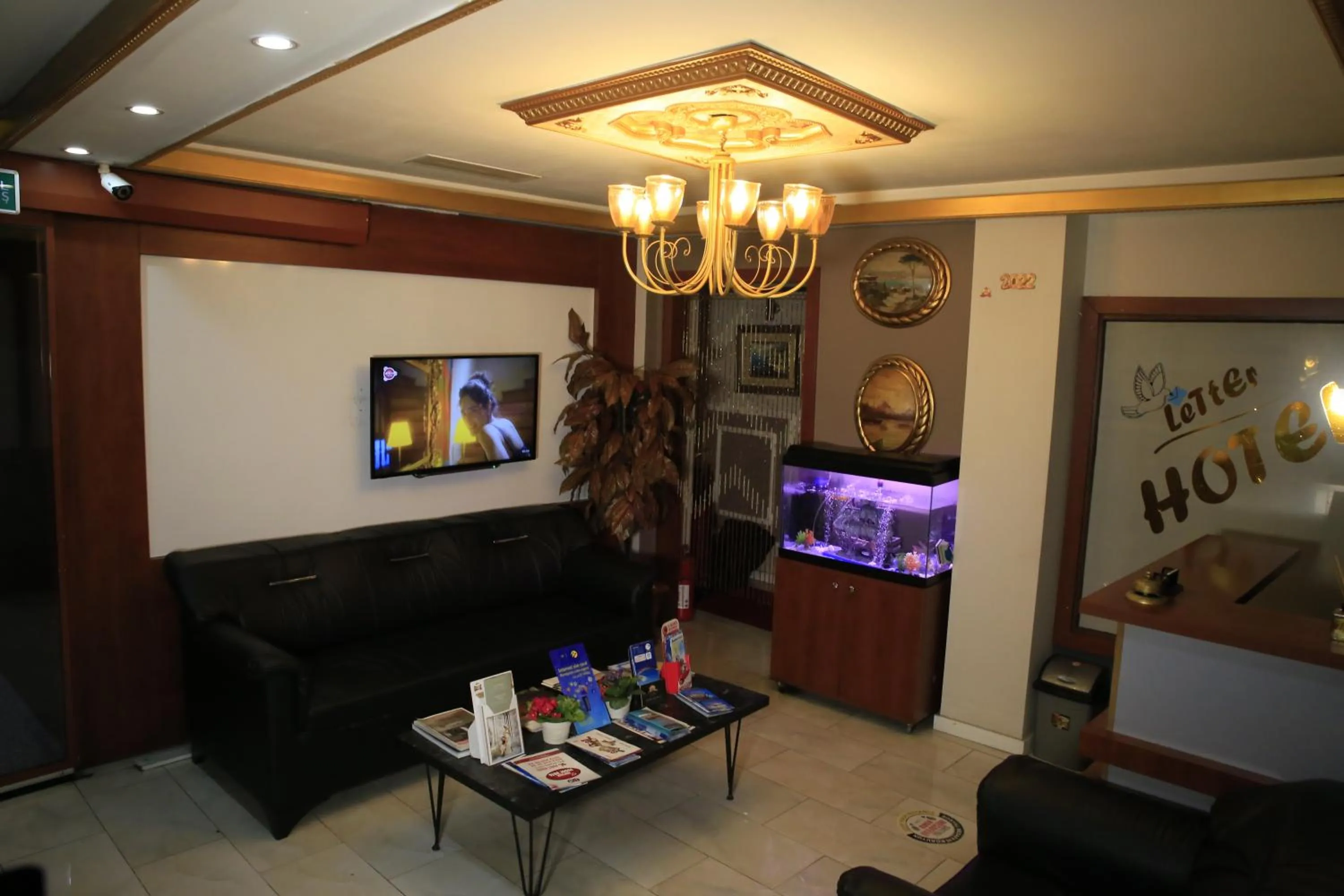 Lobby or reception in Letter Hotel