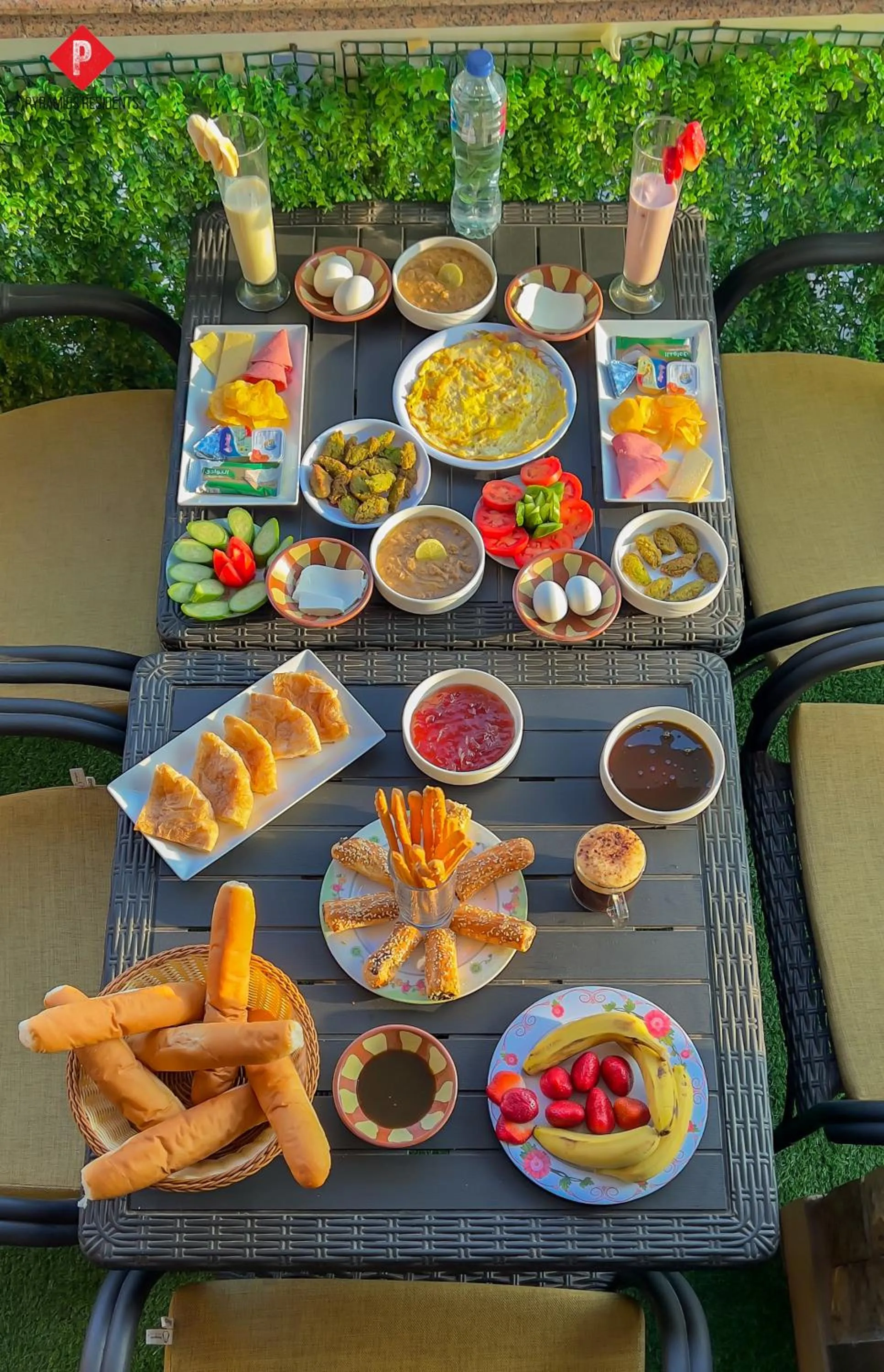 Breakfast in Pyramids View Guest House