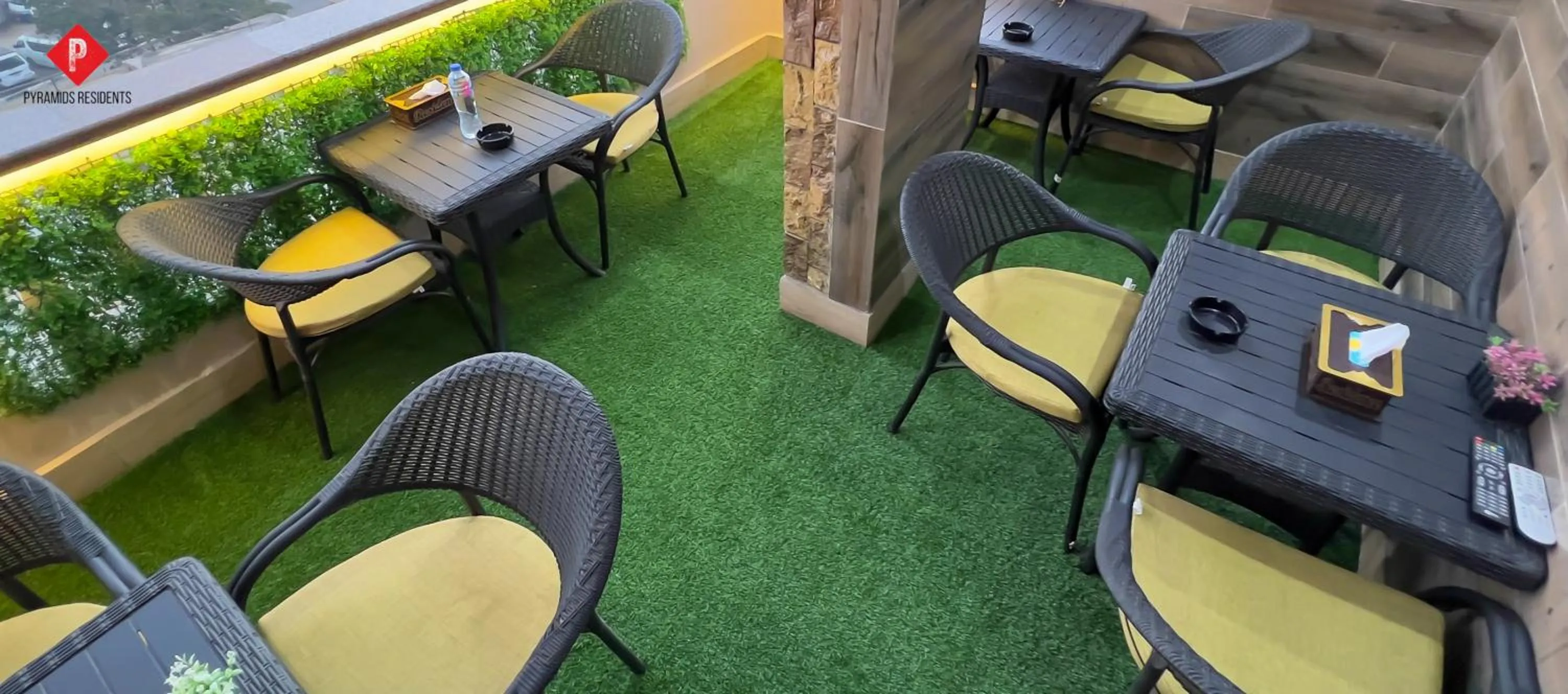 Restaurant/places to eat in Pyramids View Guest House