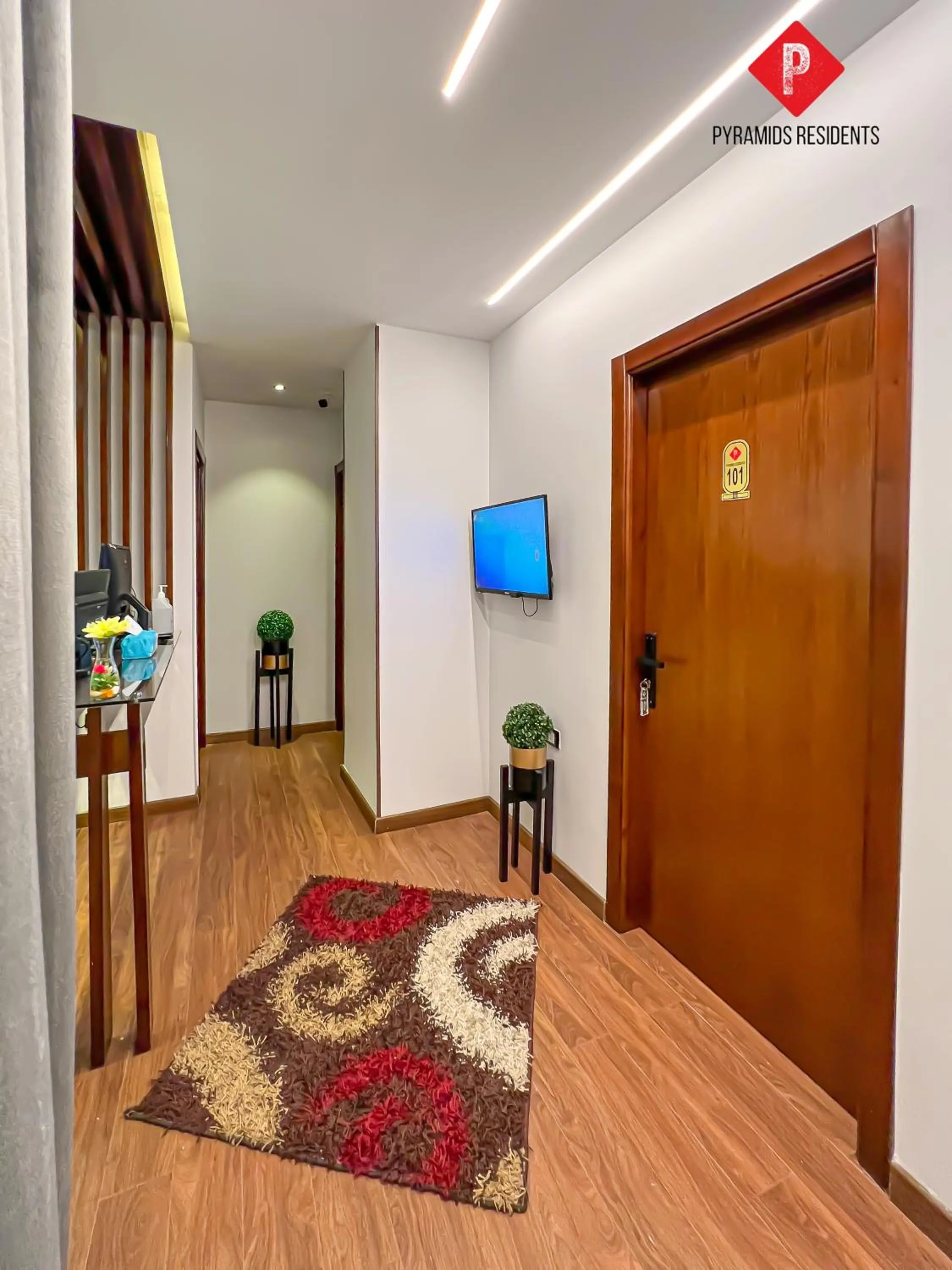 Lobby or reception in Pyramids View Guest House