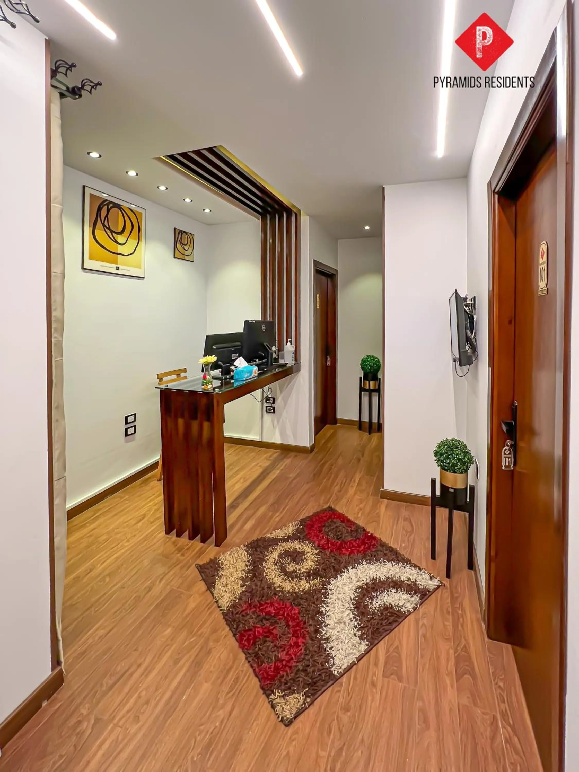 Facade/entrance in Pyramids View Guest House