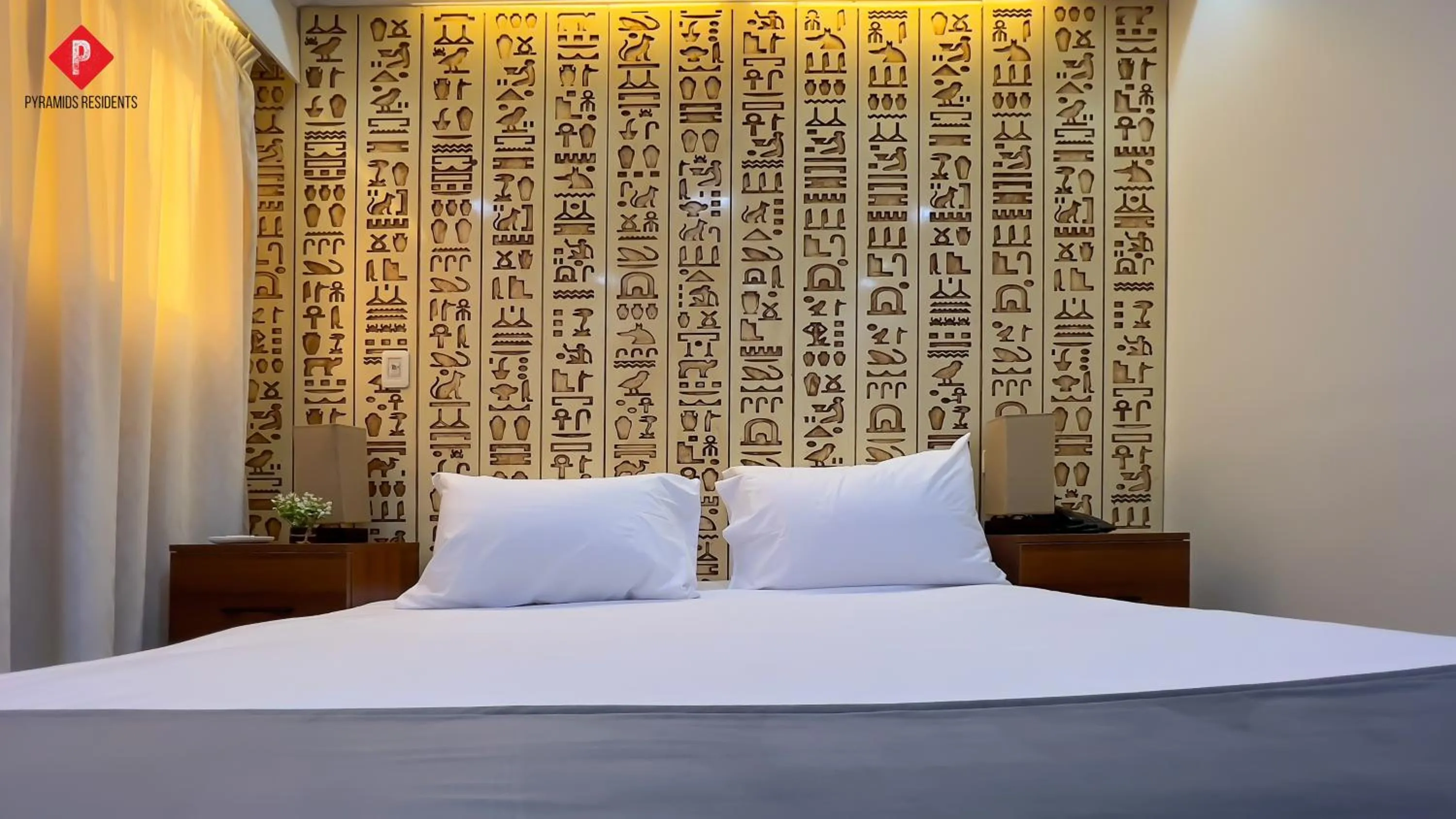 Bedroom, Bed in Pyramids View Guest House