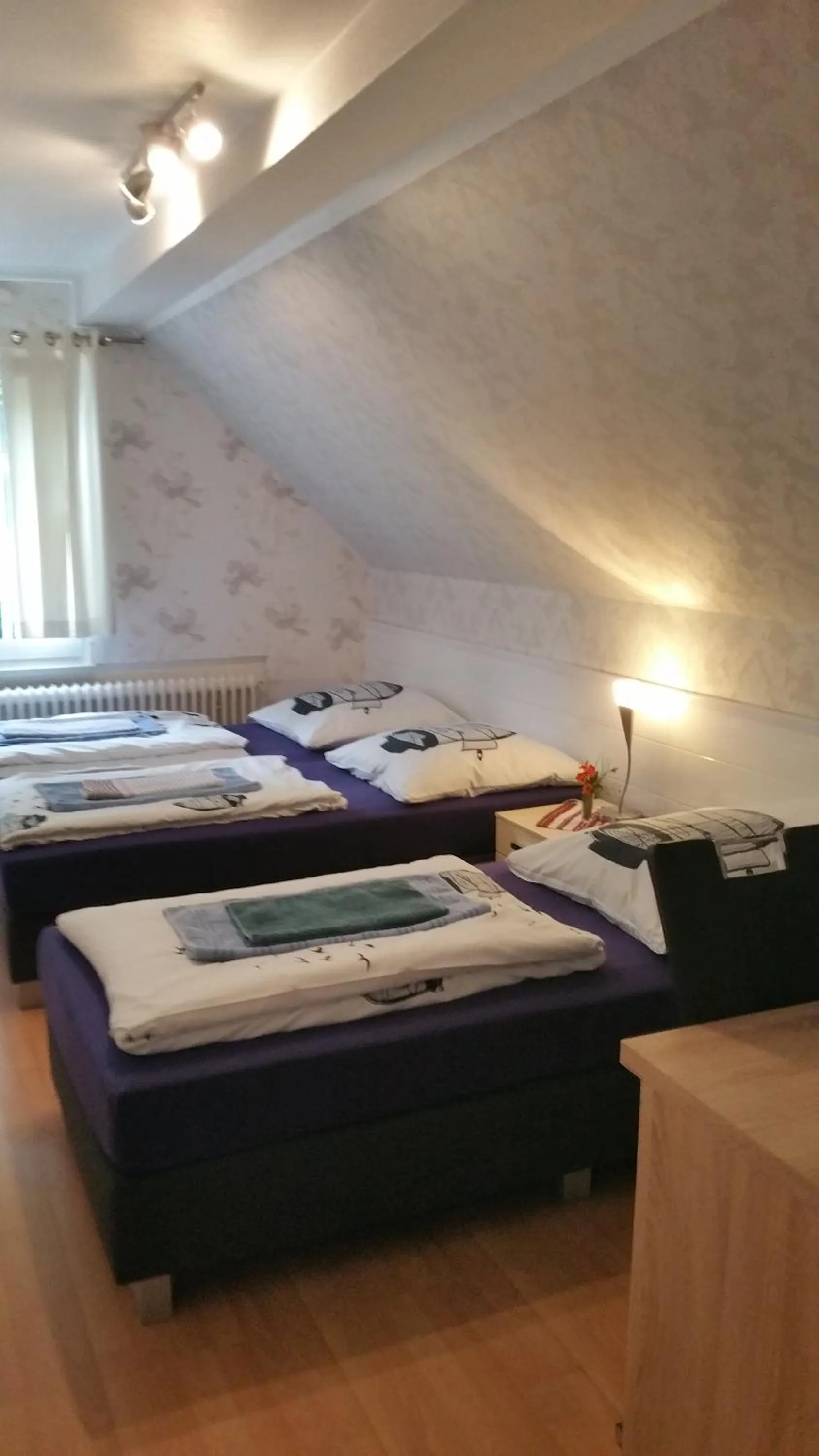 Decorative detail, Bed in Waldhotel Lemberg