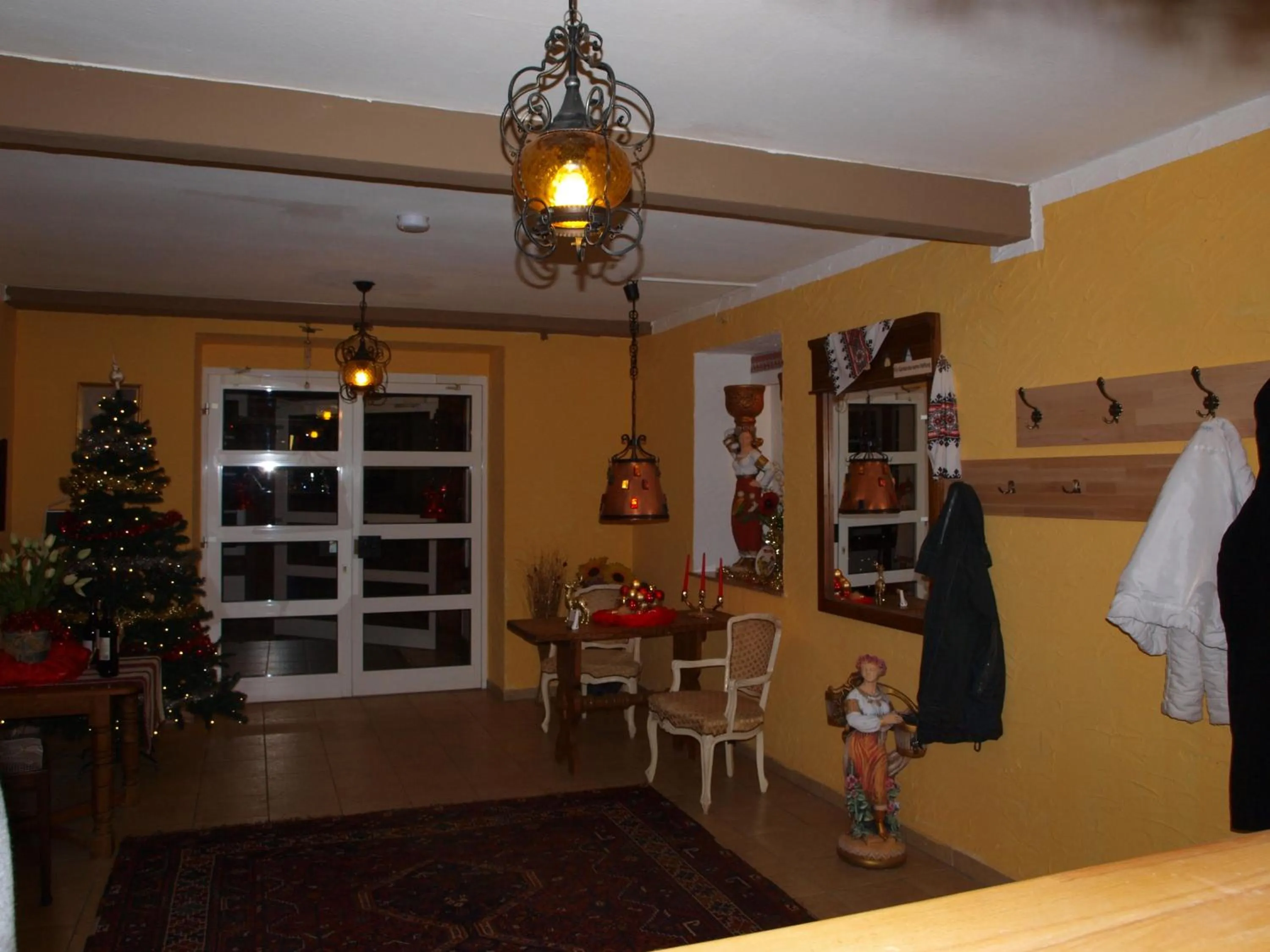 Decorative detail in Waldhotel Lemberg