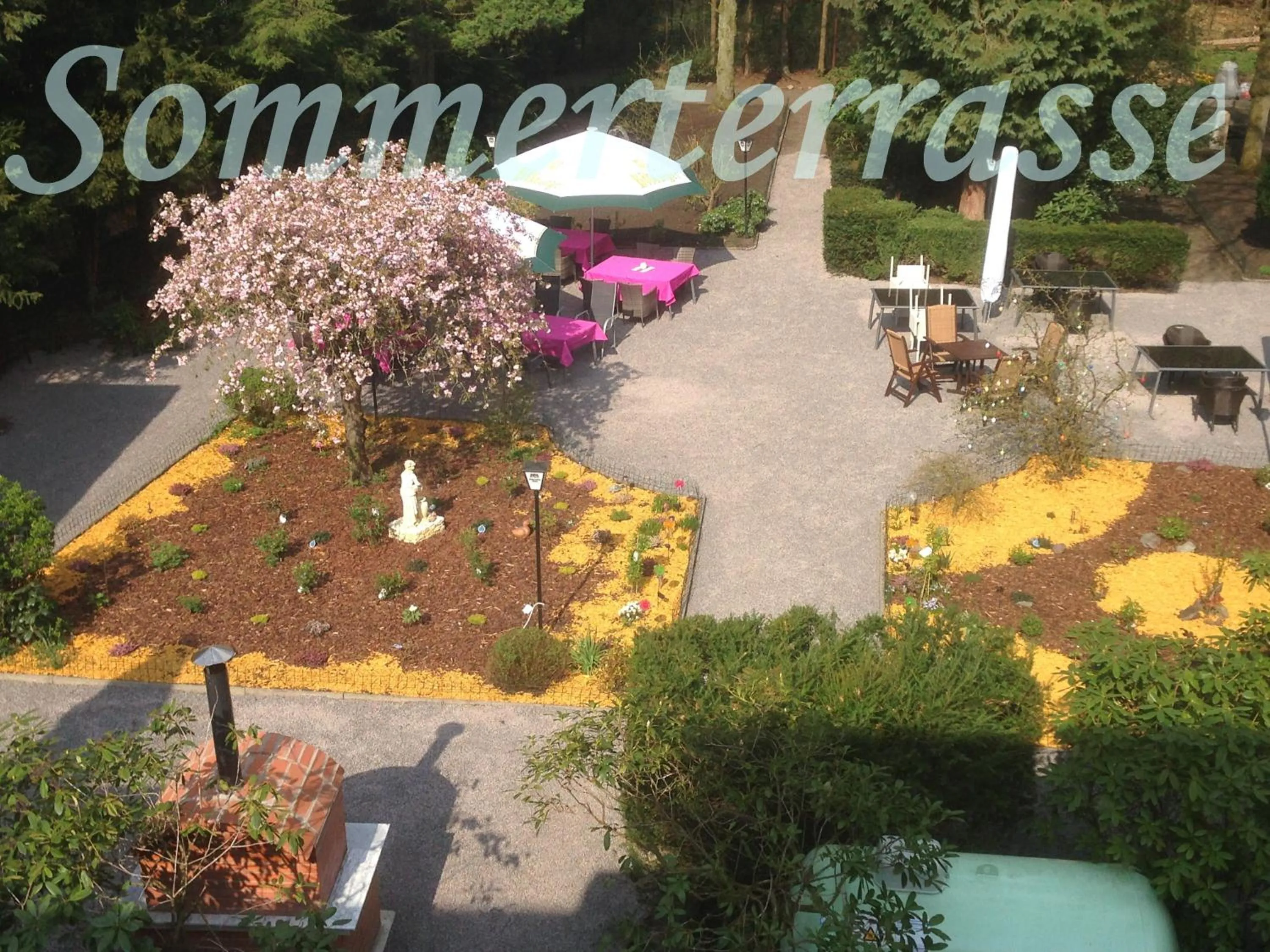Garden in Waldhotel Lemberg